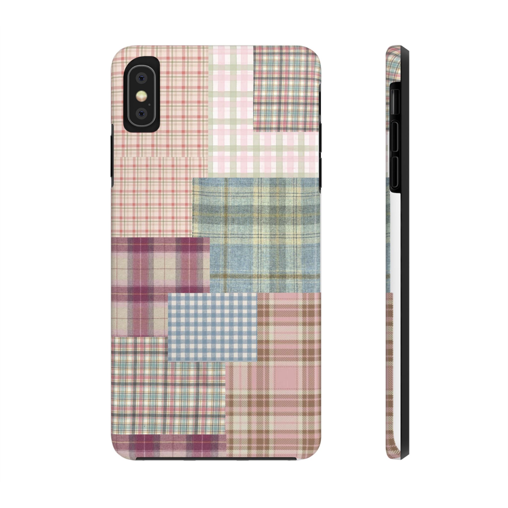 plaid gal phone case