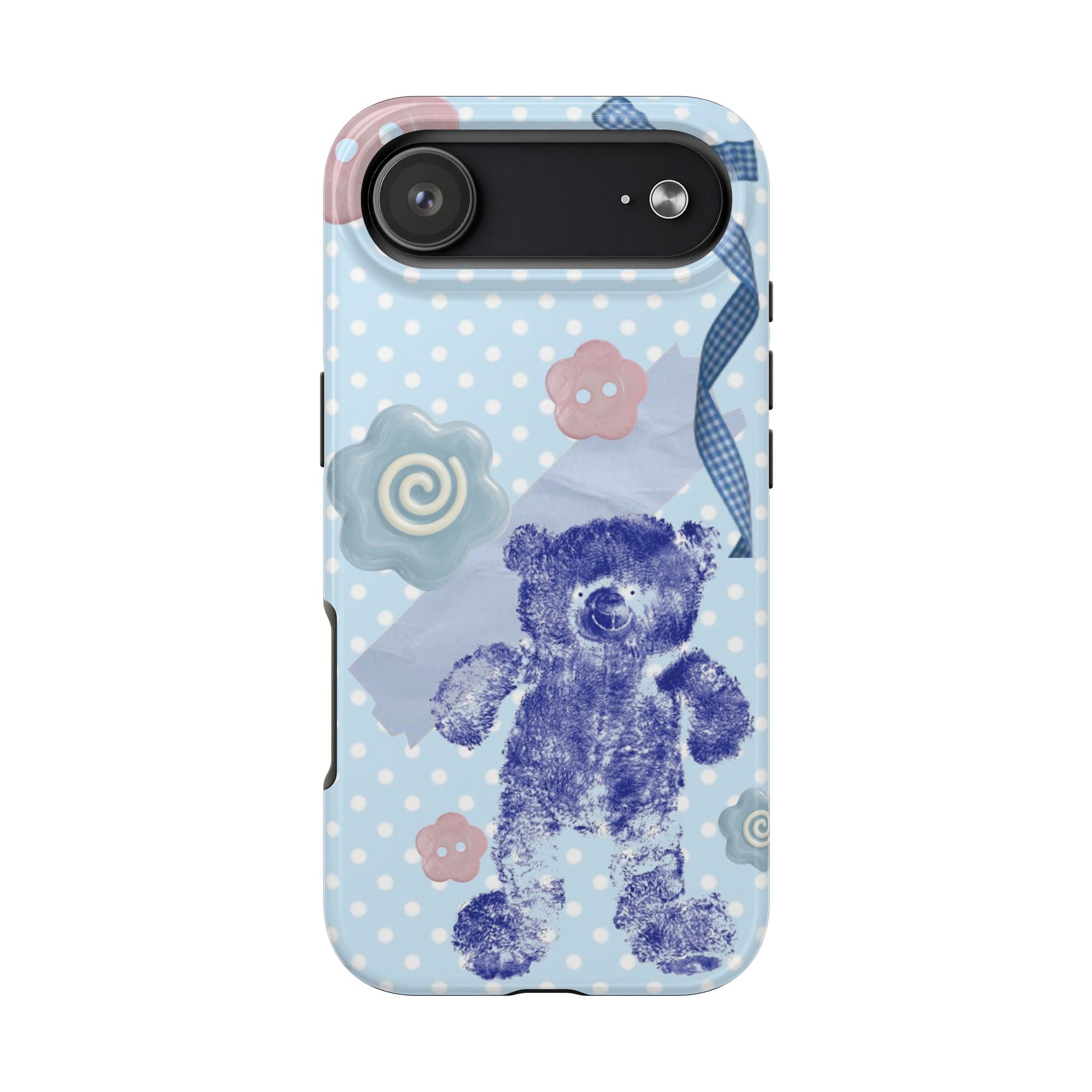 blue bear phone case