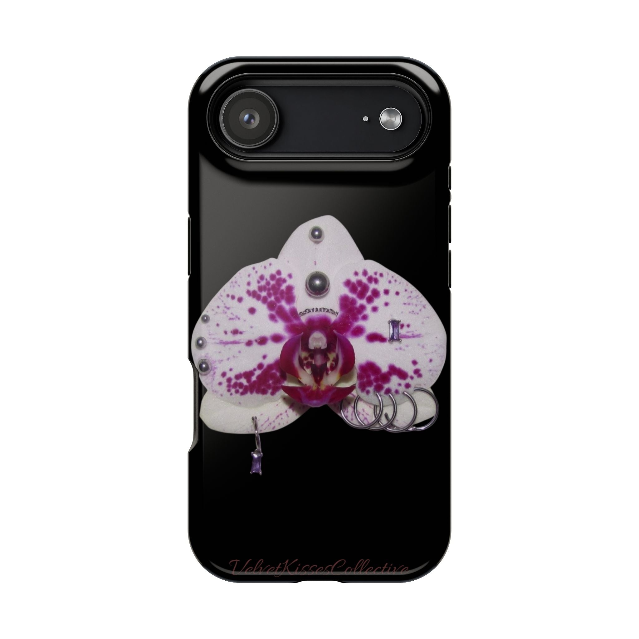 orchid magsafe phone case