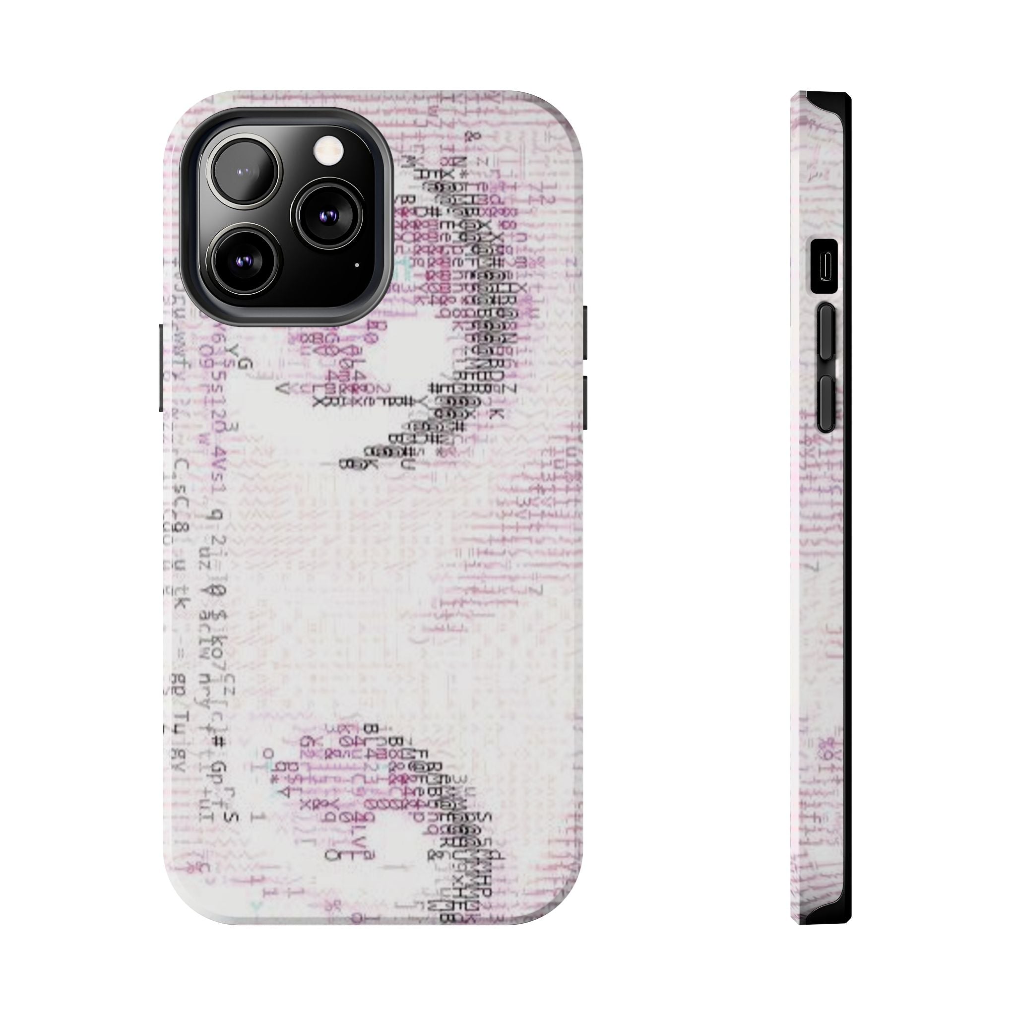 glitch pop phone case