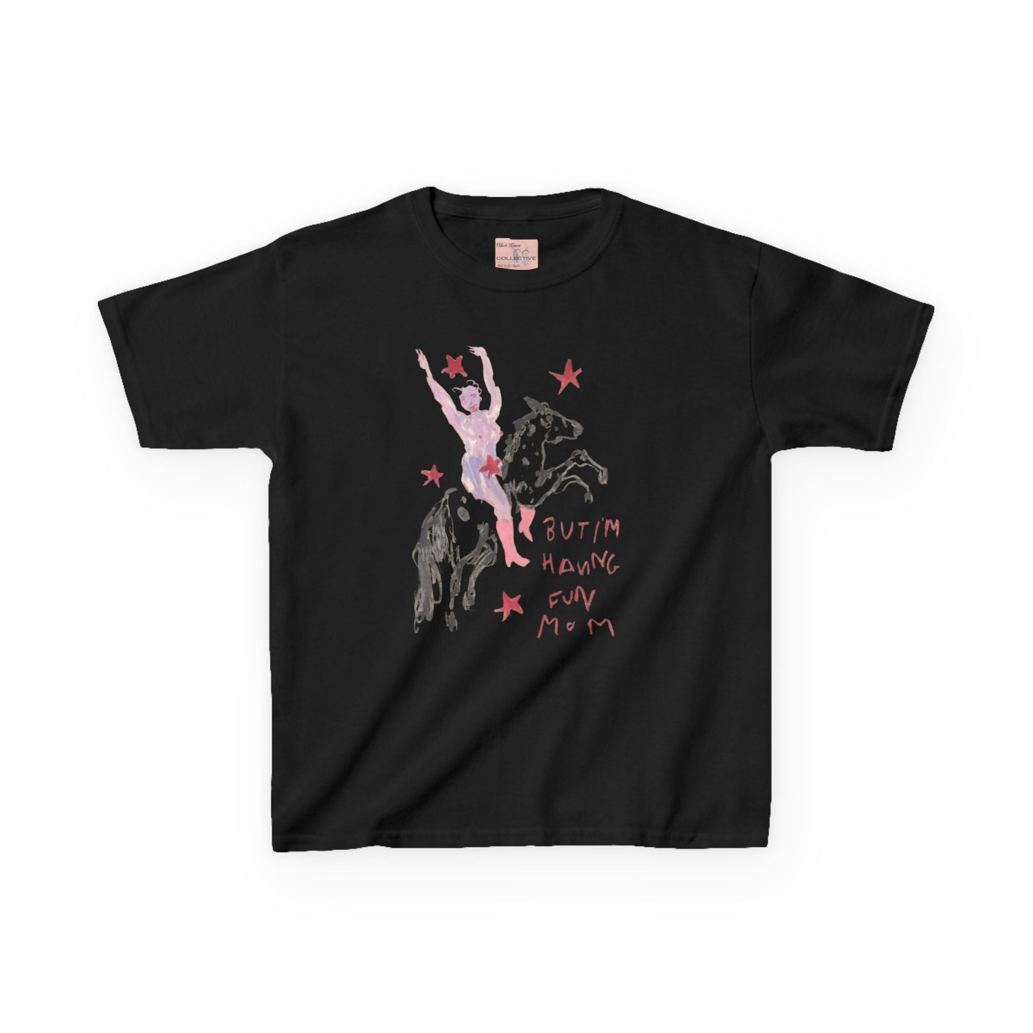 pink club baby tee