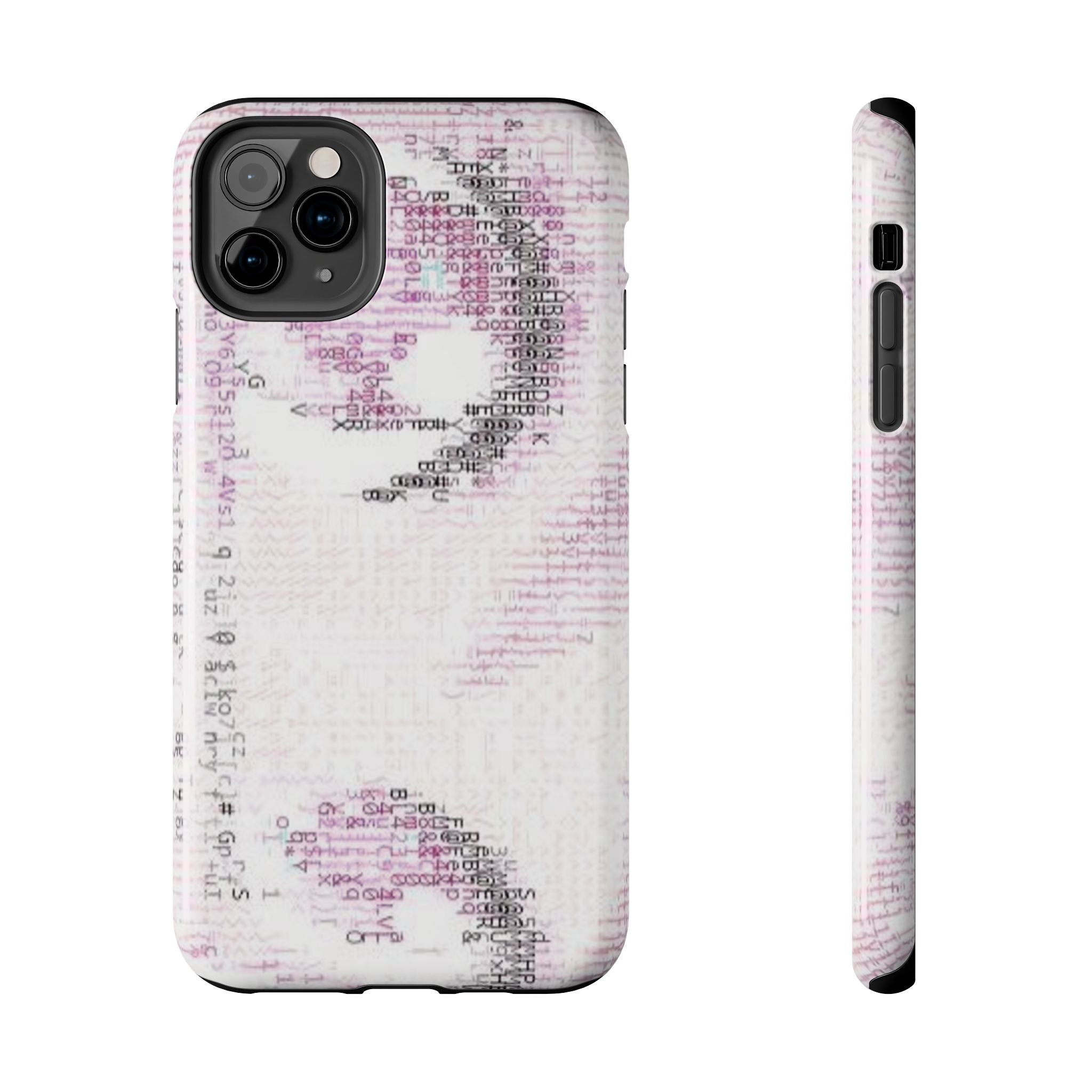 glitch pop phone case