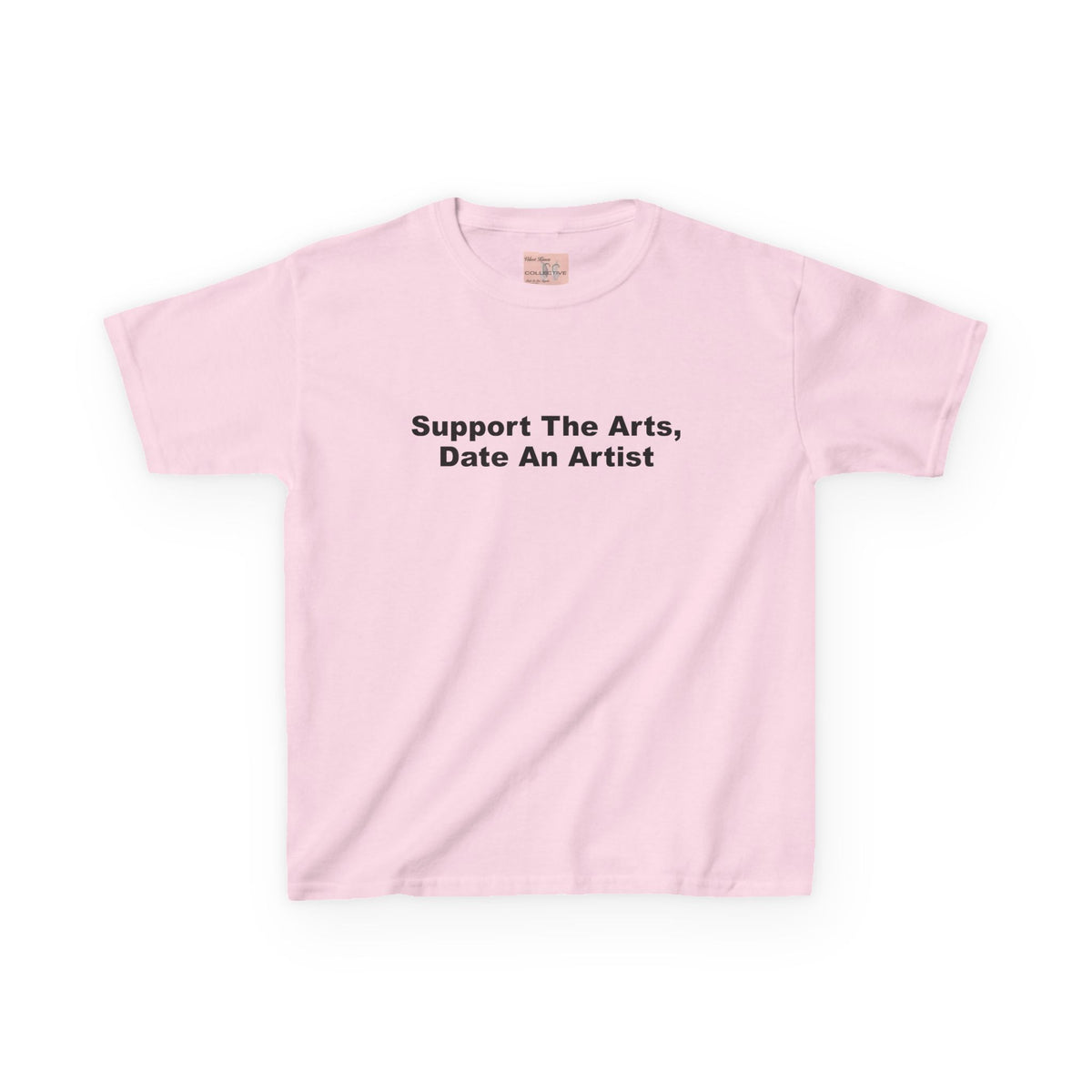 support the arts baby tee