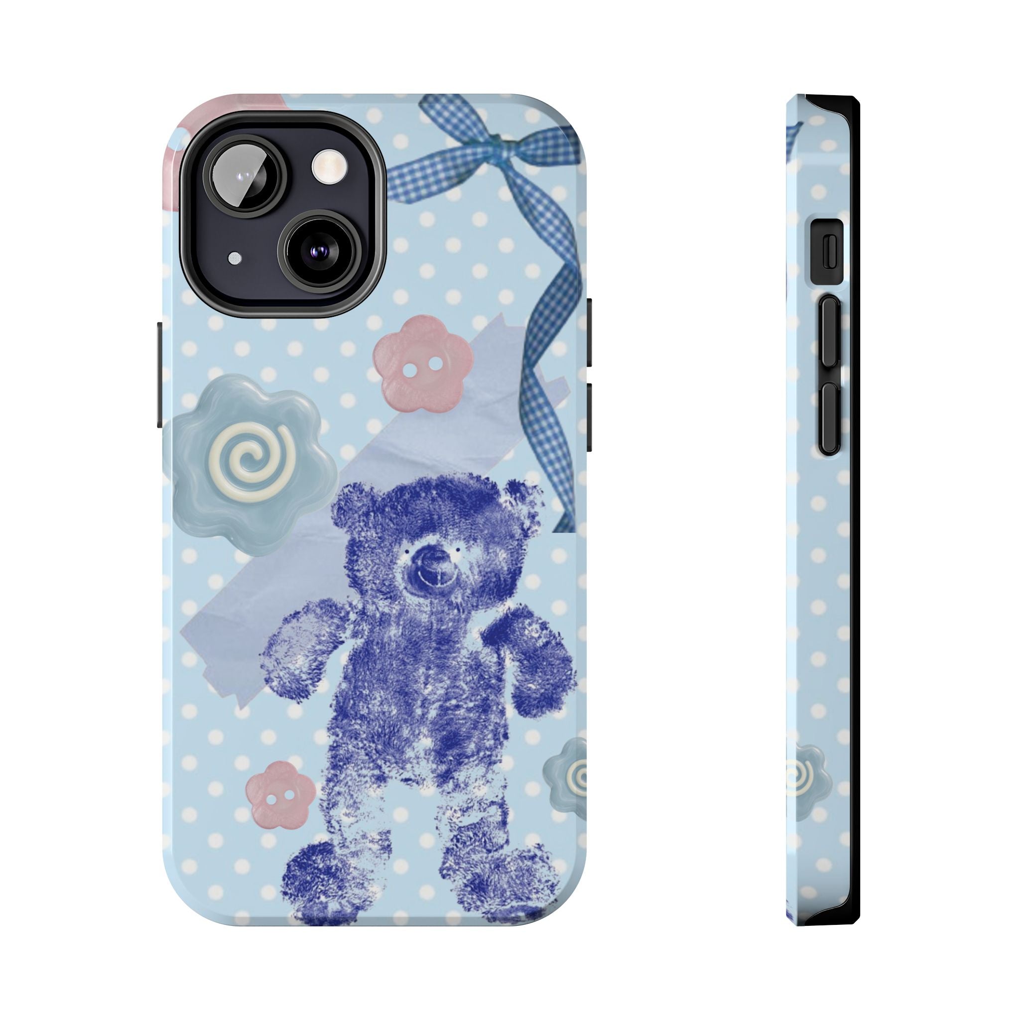 blue bear phone case