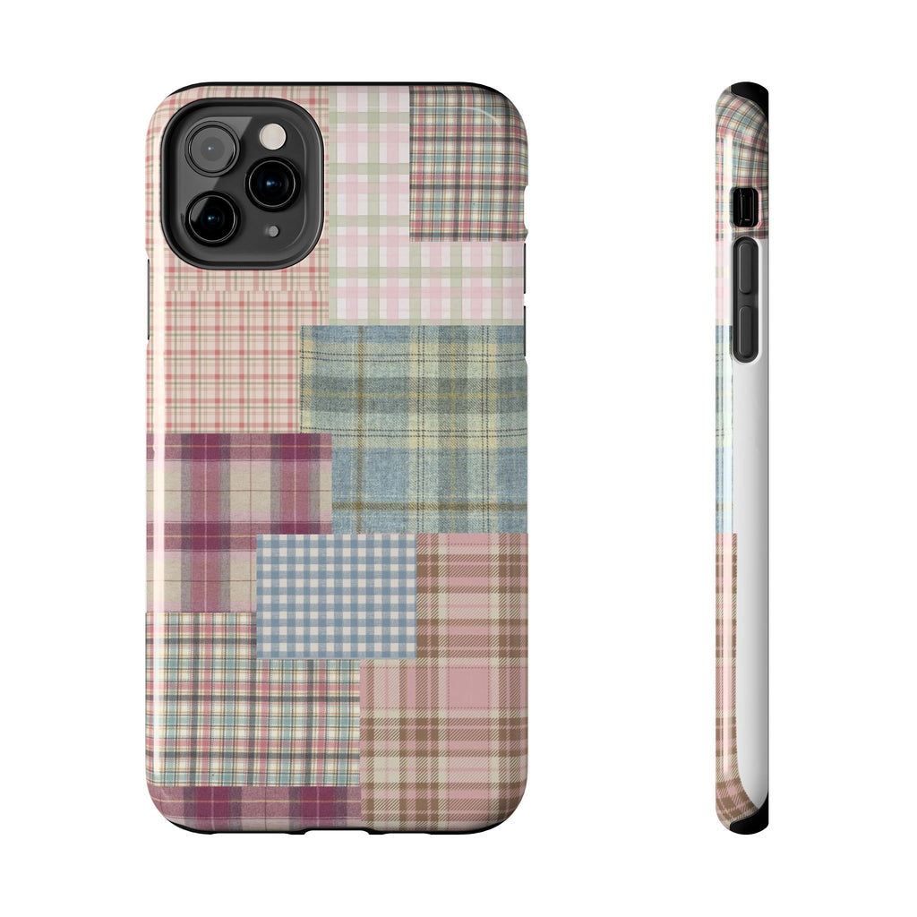 plaid gal phone case