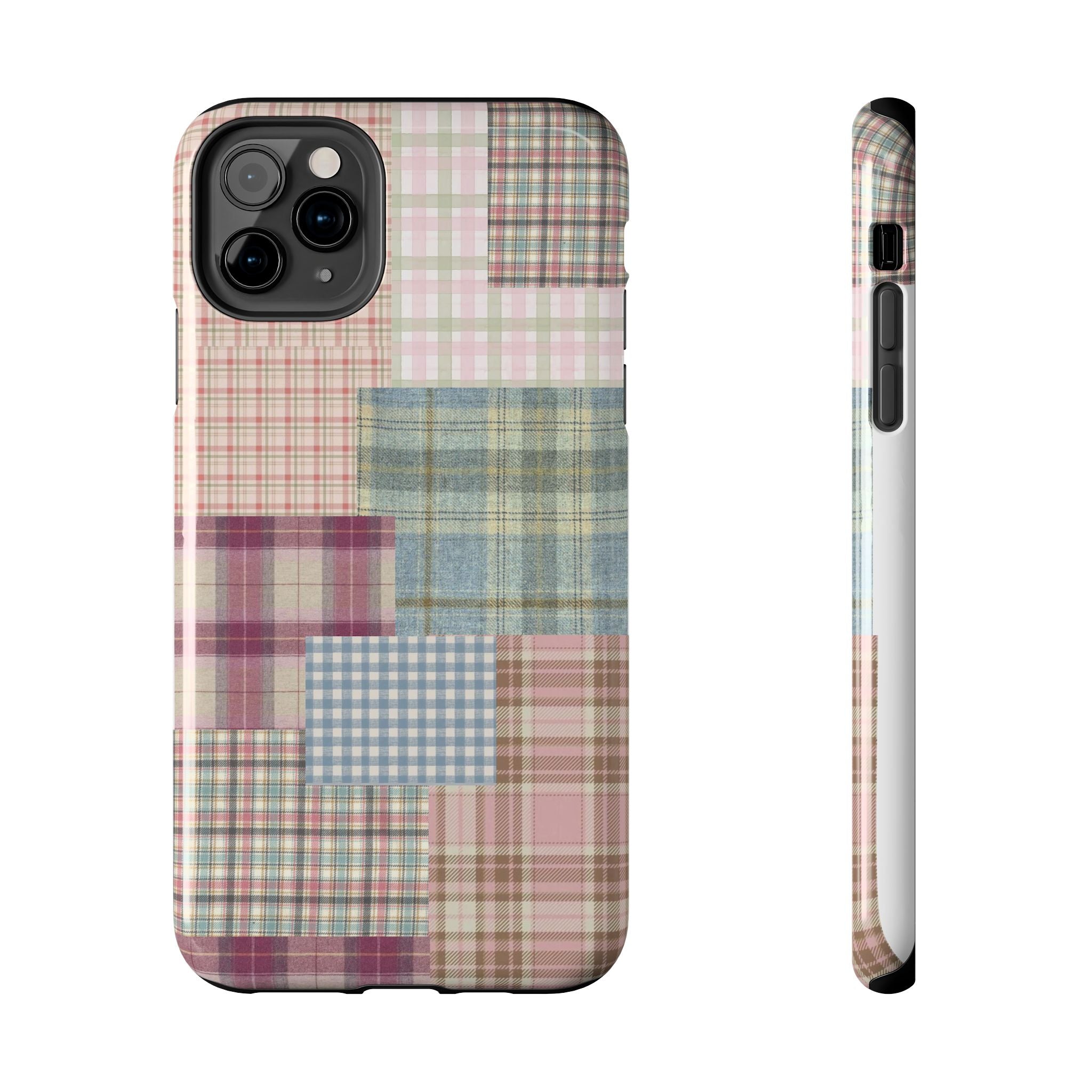 plaid gal phone case