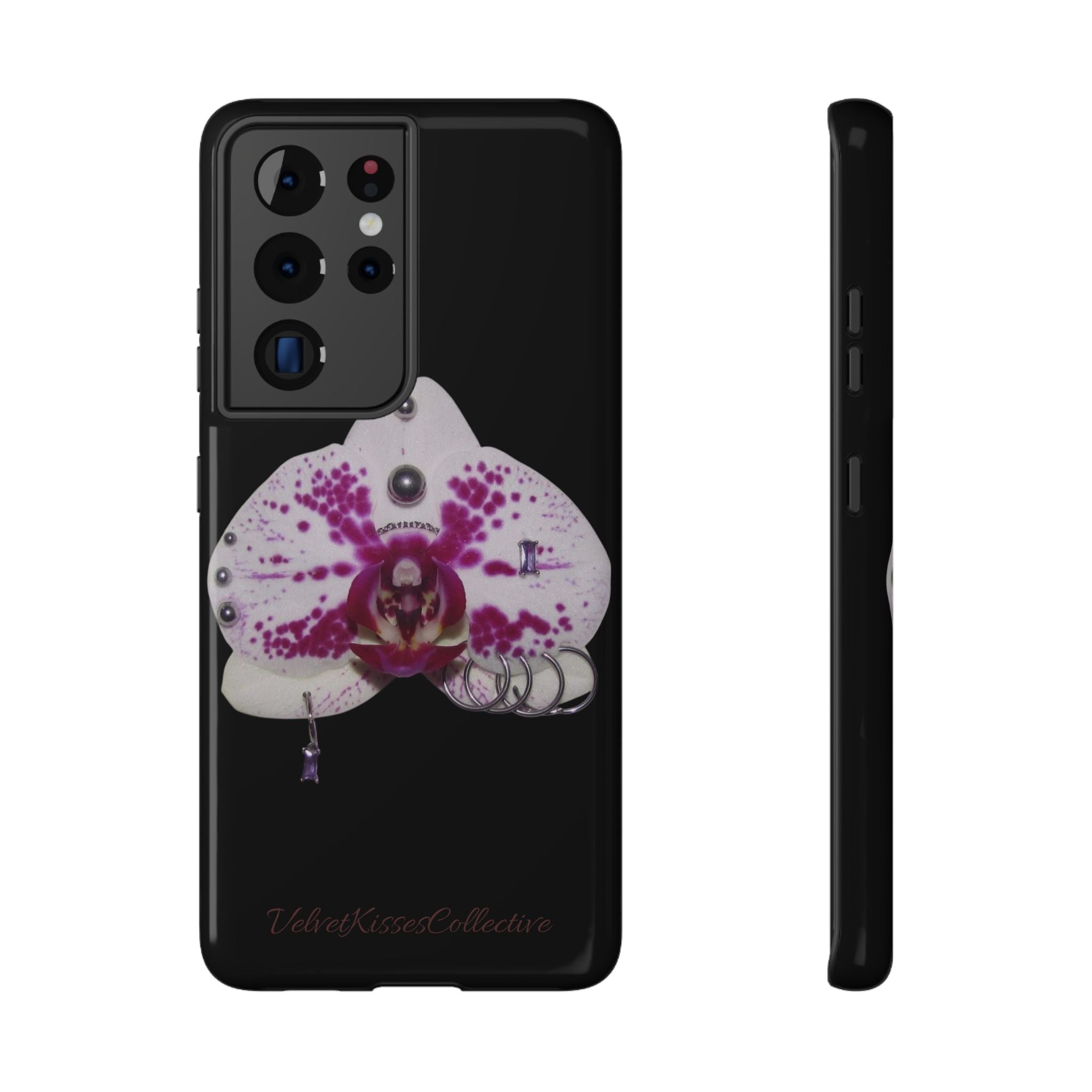 orchid magsafe phone case