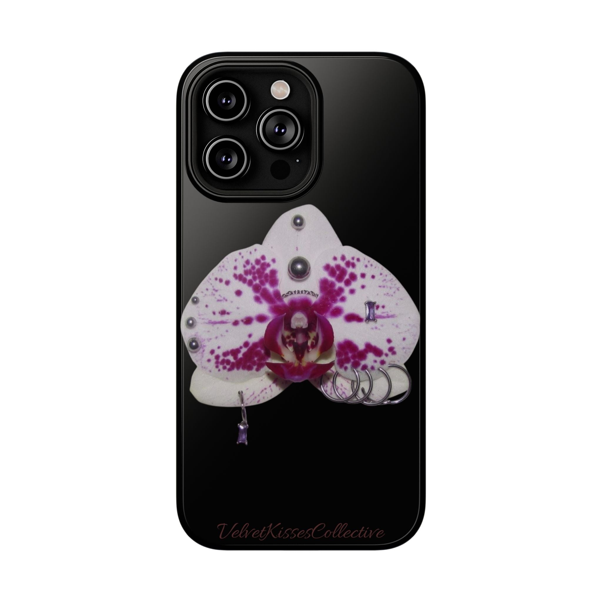 orchid magsafe phone case