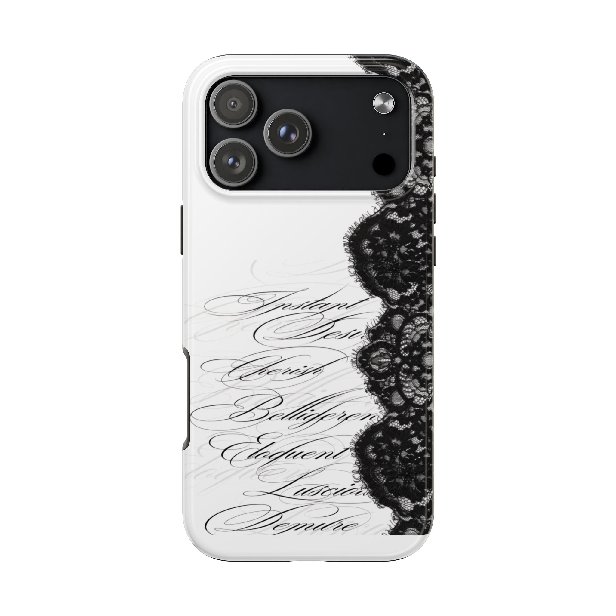 lace up phone case