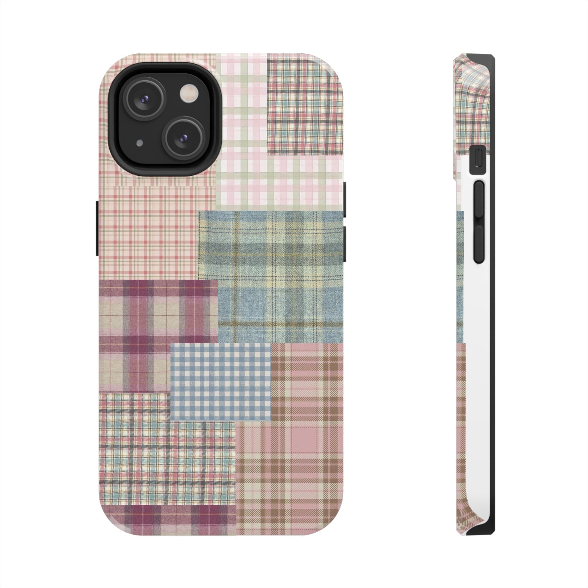 plaid gal phone case
