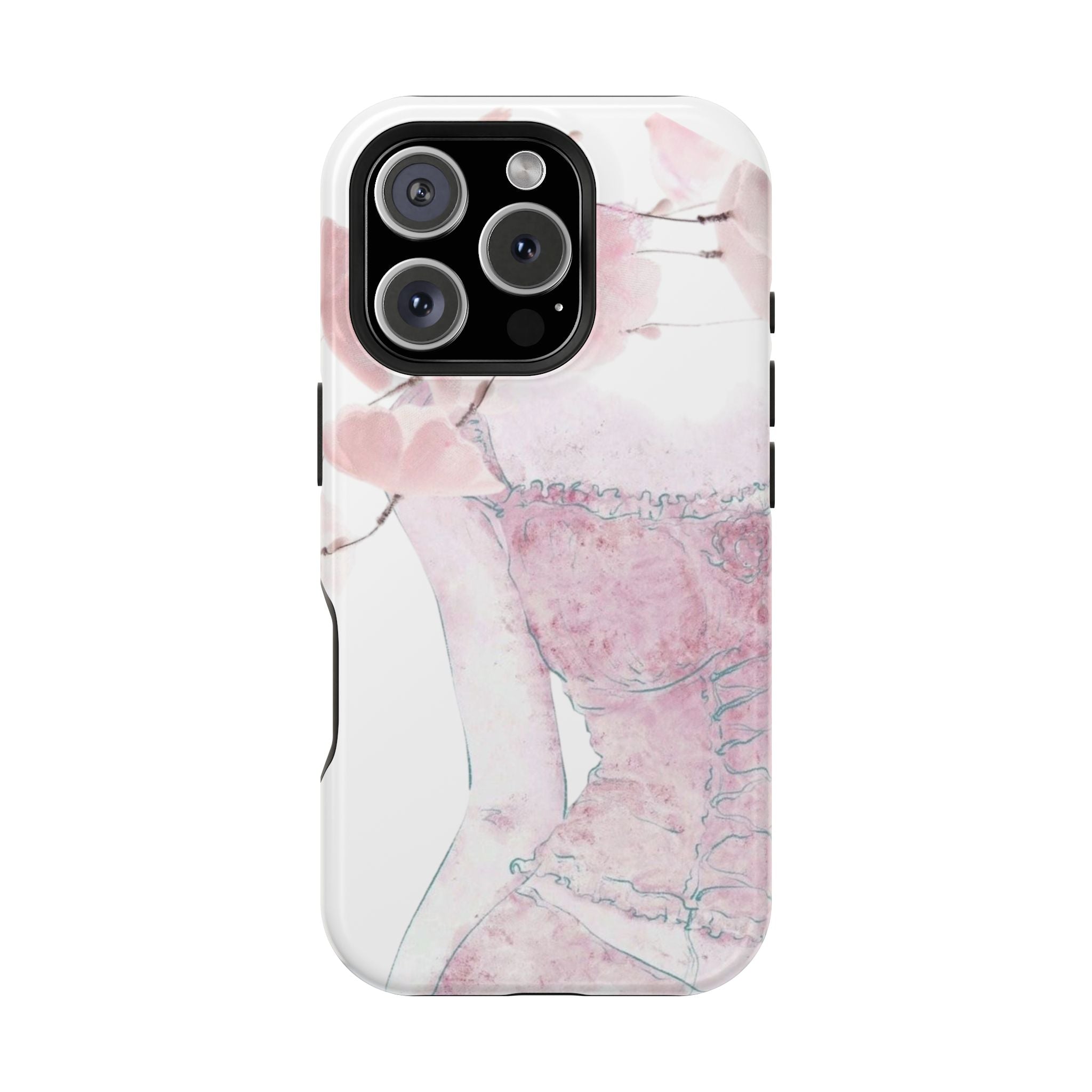 cherry blossom magsafe phone case