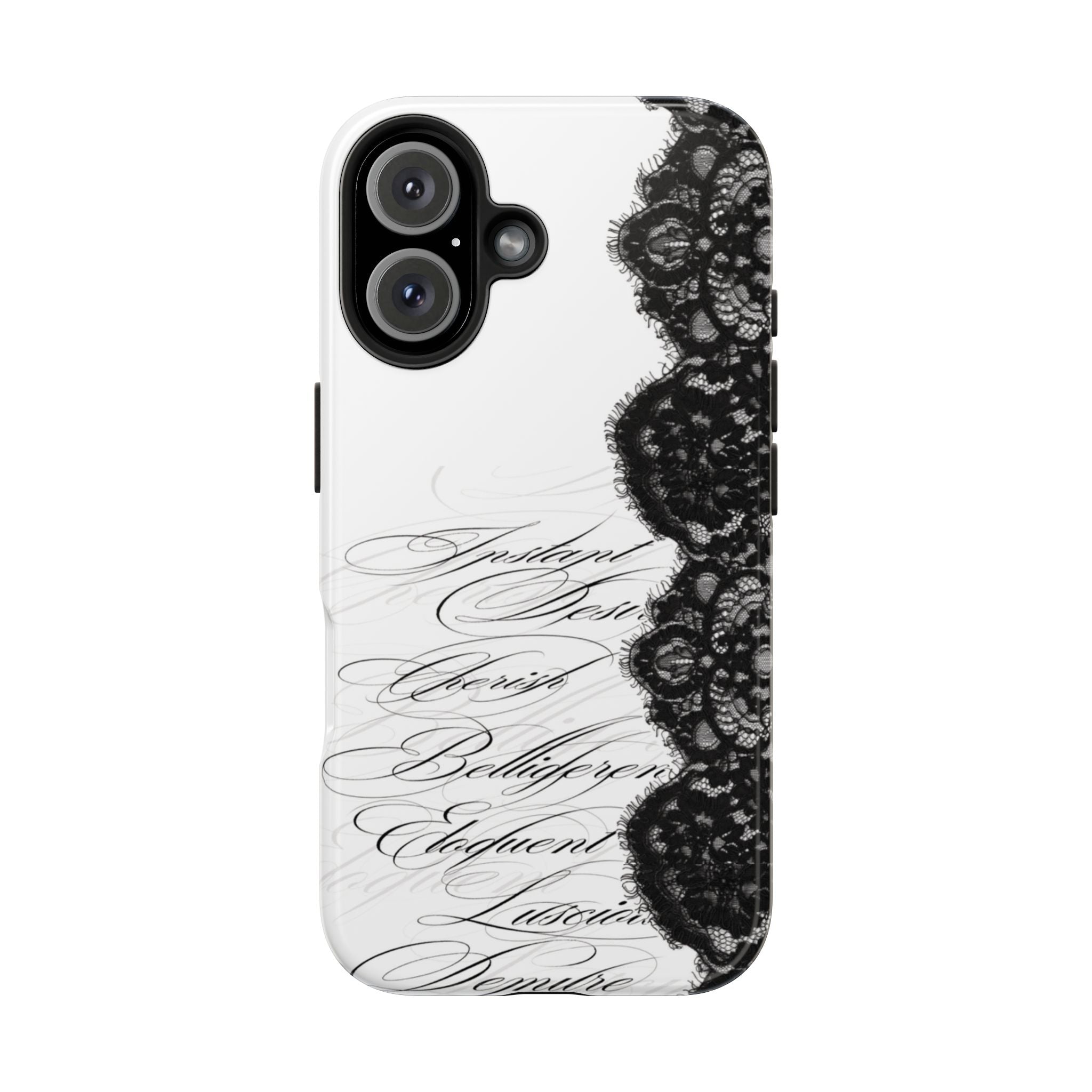 lace up phone case