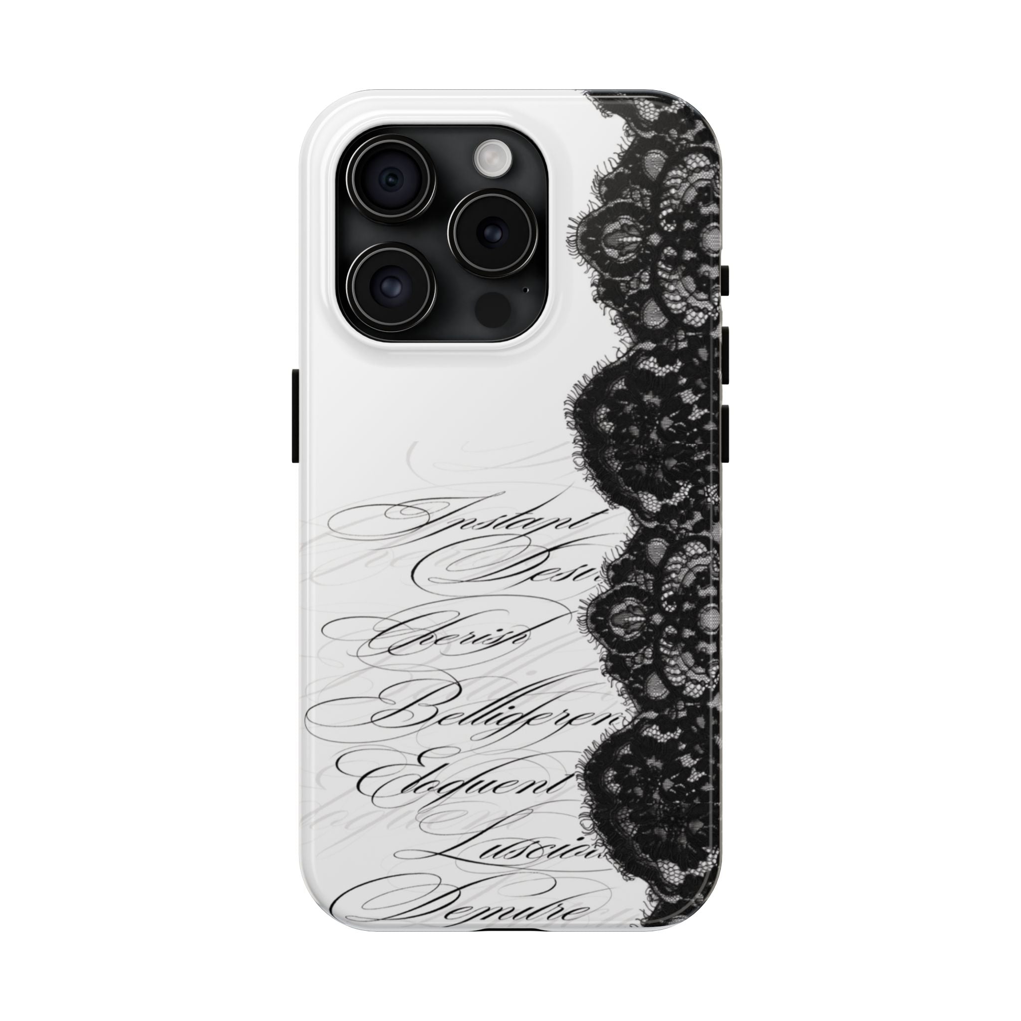 lace up phone case