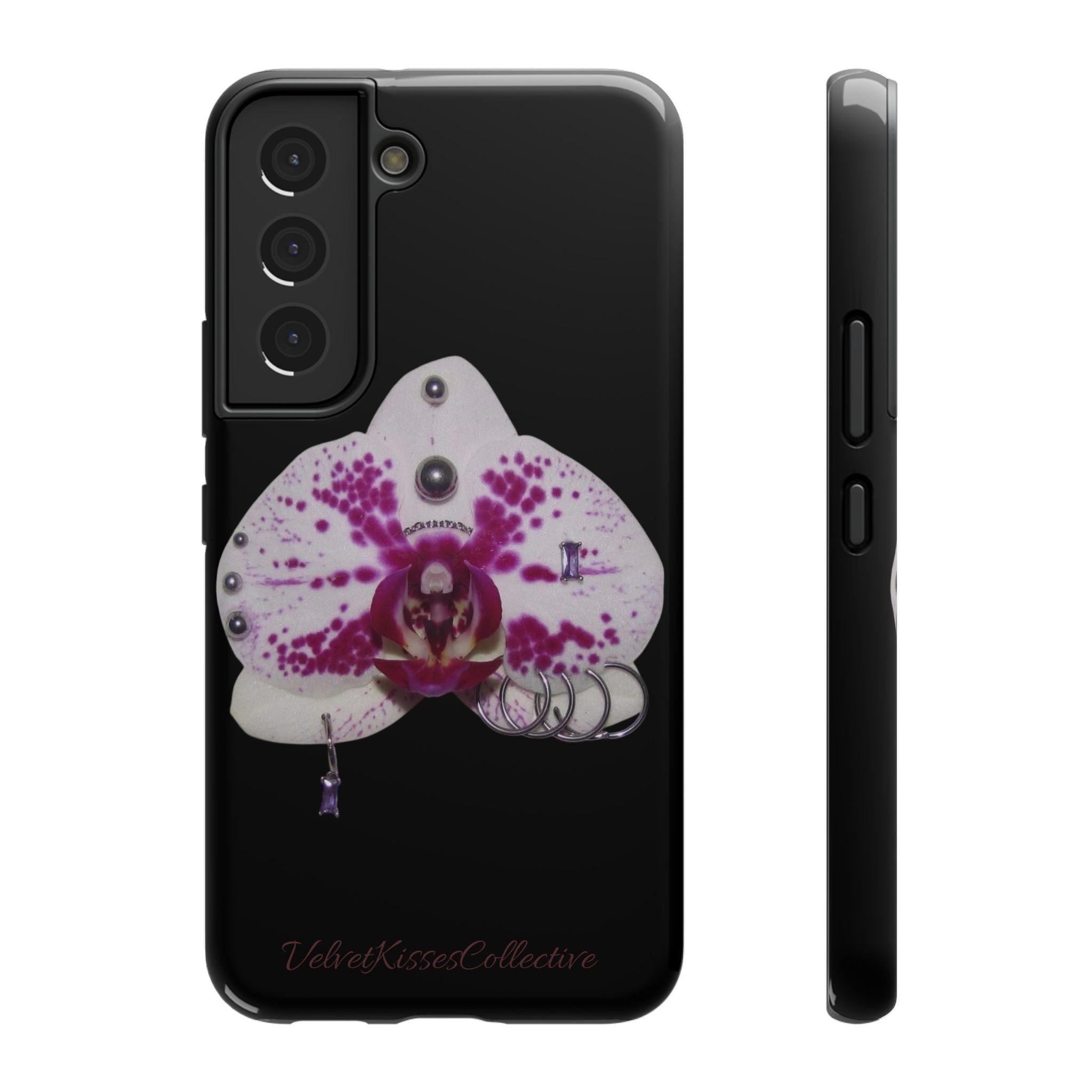 orchid magsafe phone case