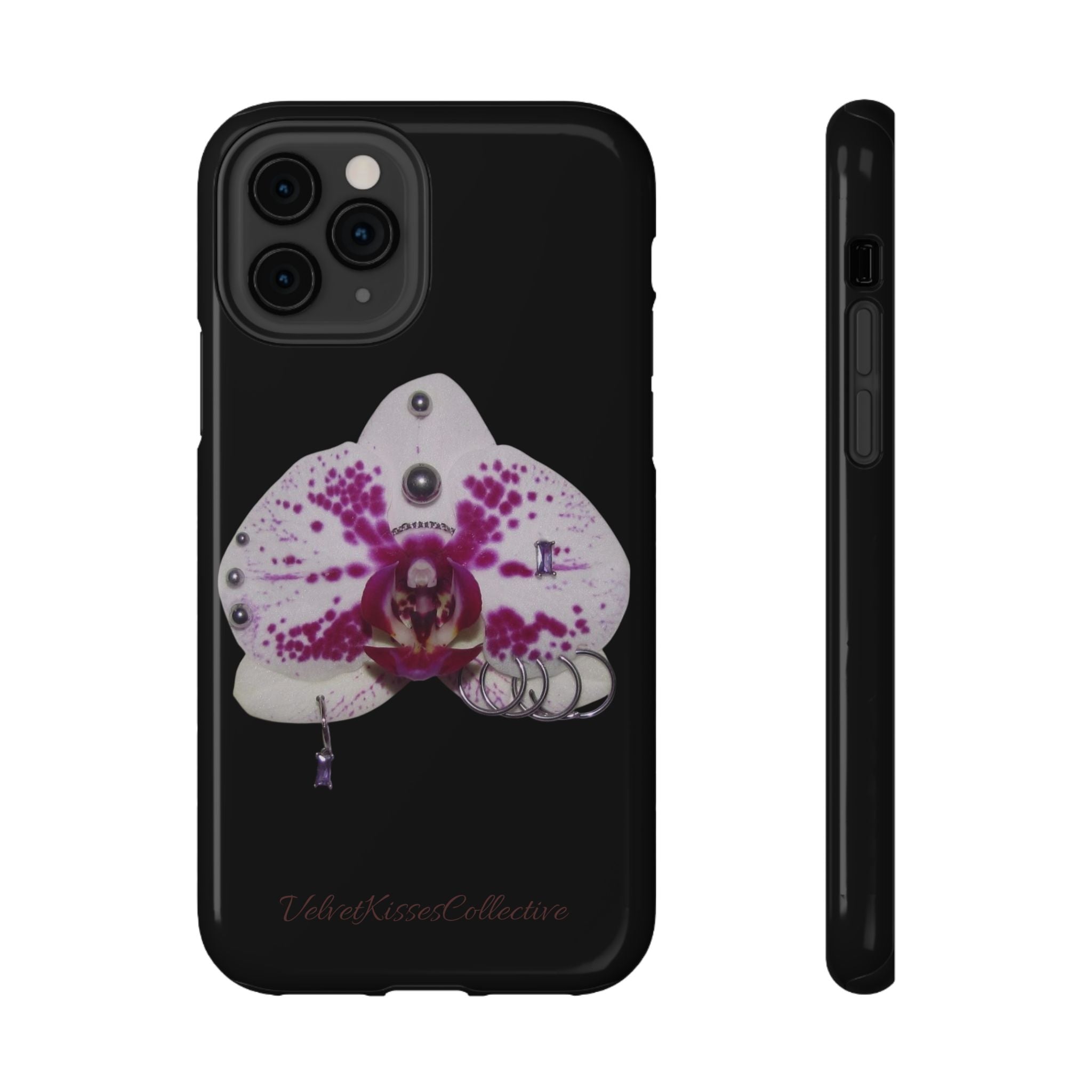 orchid magsafe phone case