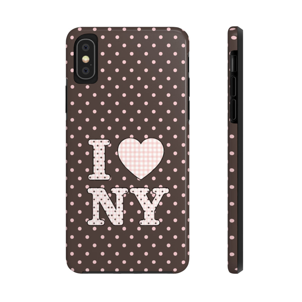 polkadot ny phone case