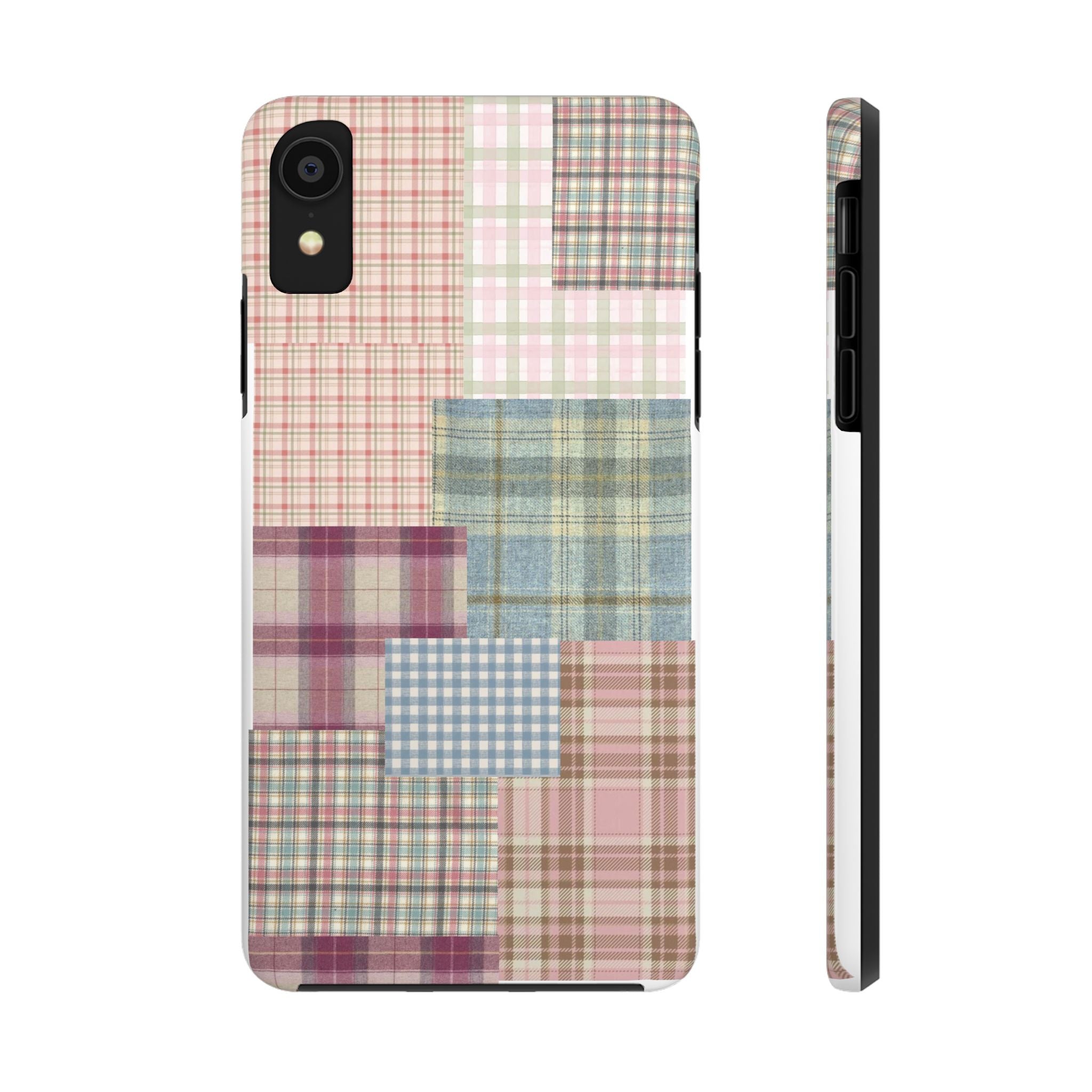 plaid gal phone case