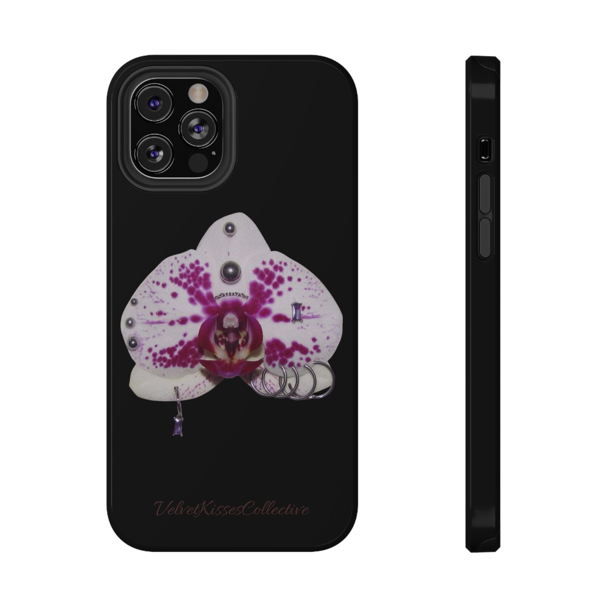 orchid magsafe phone case