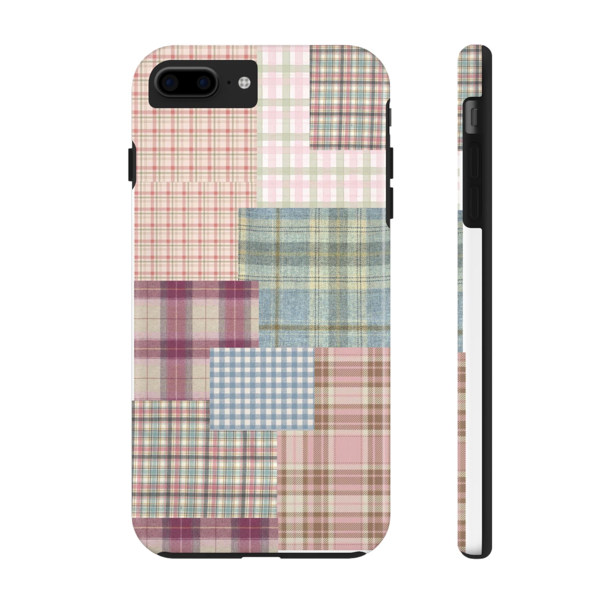 plaid gal phone case
