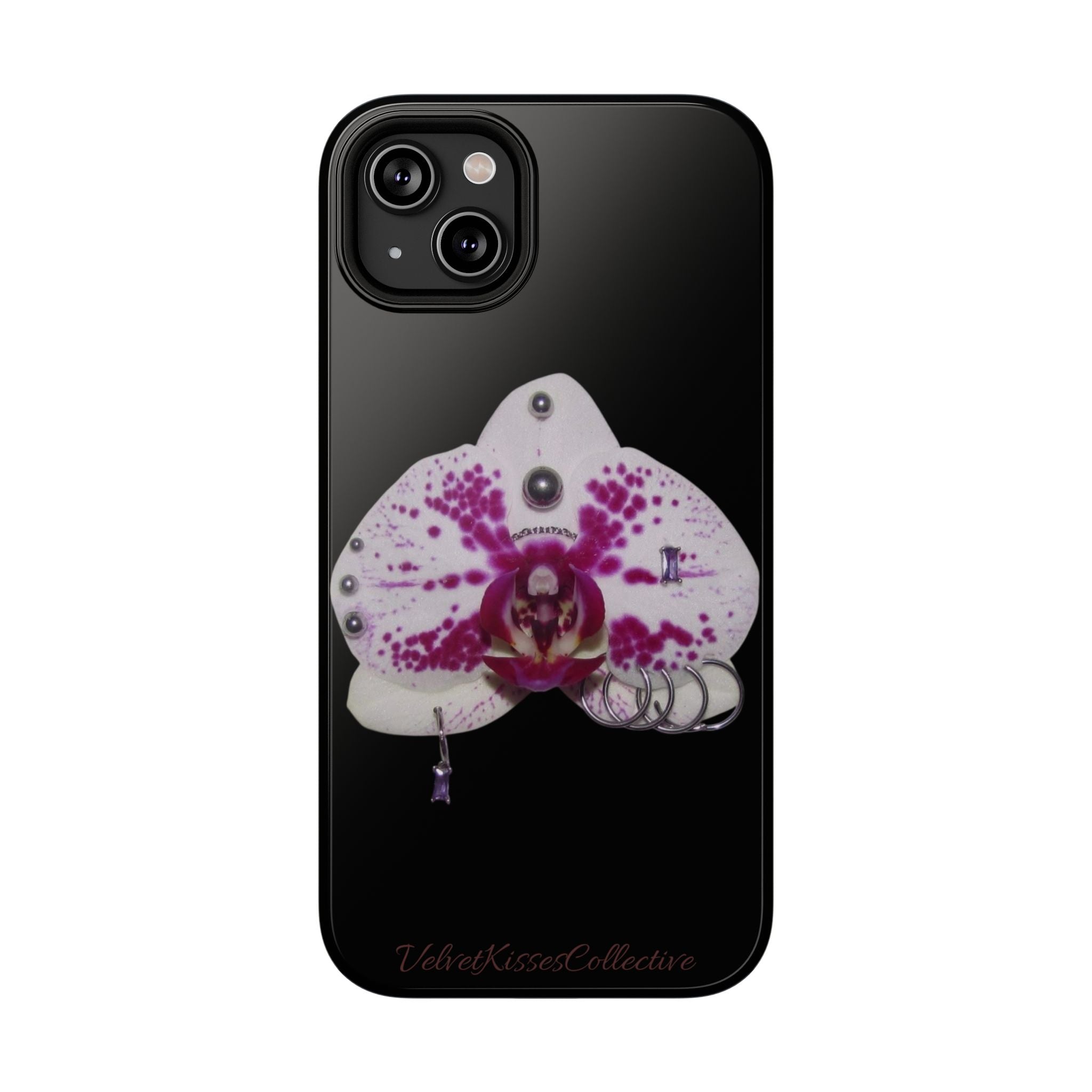 orchid magsafe phone case