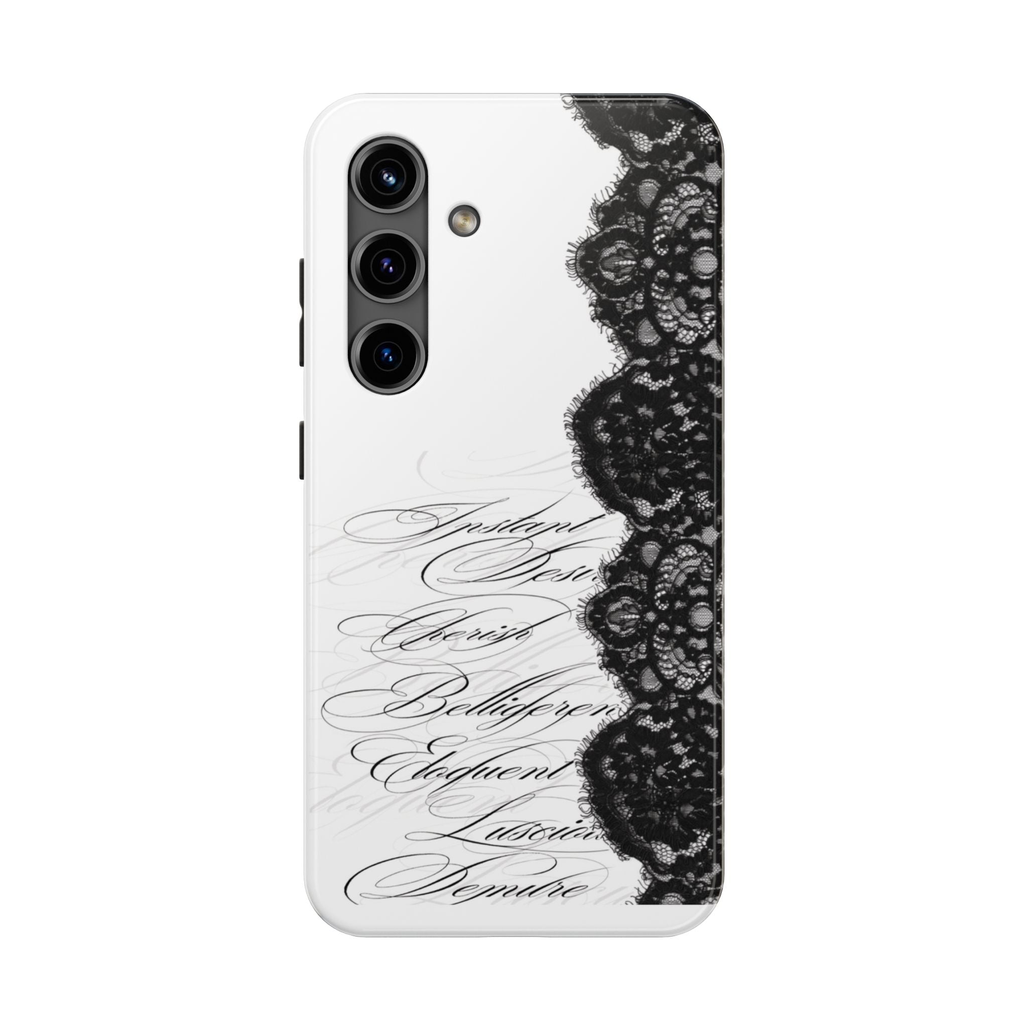 lace up phone case