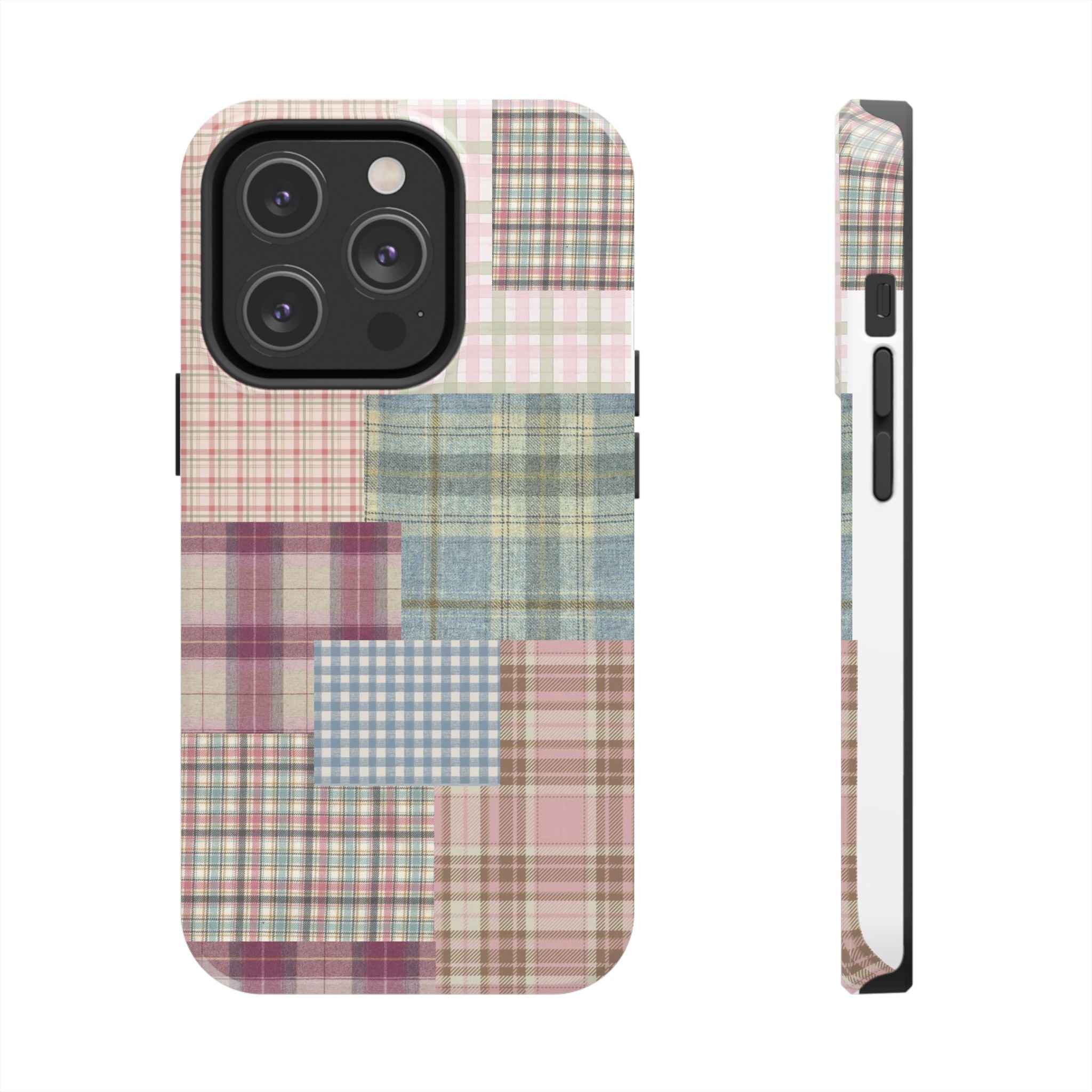 plaid gal phone case