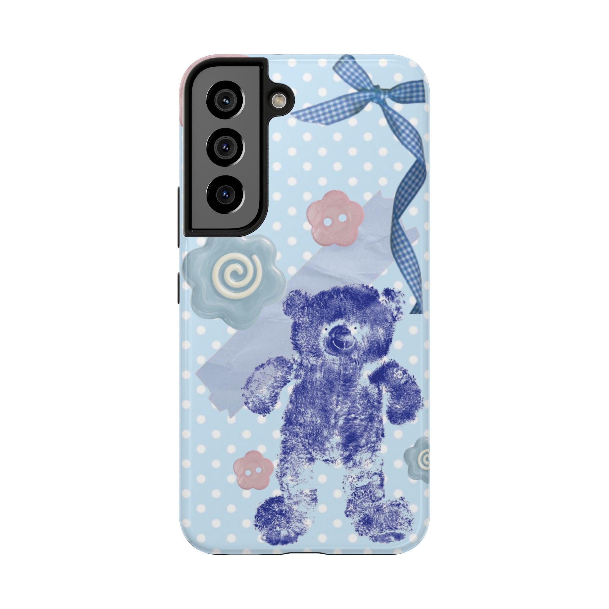 blue bear phone case
