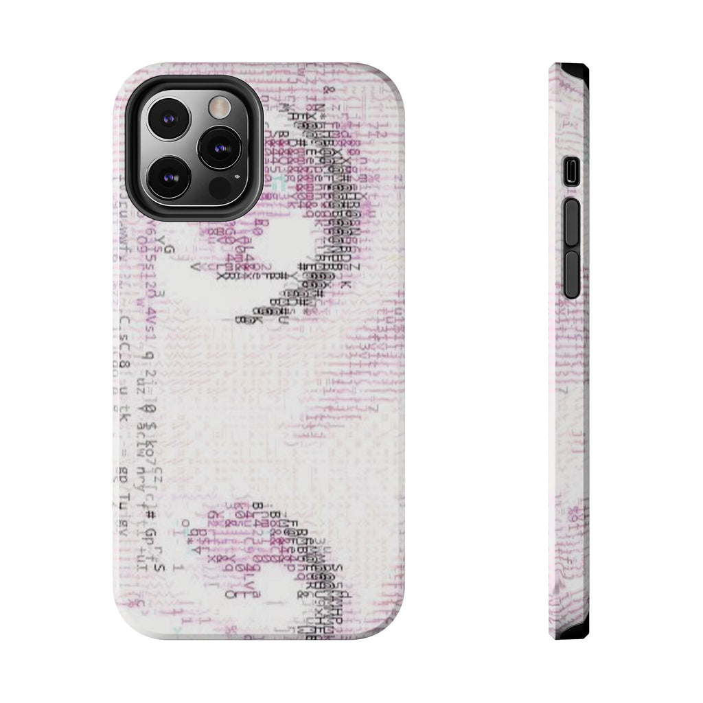 glitch pop phone case