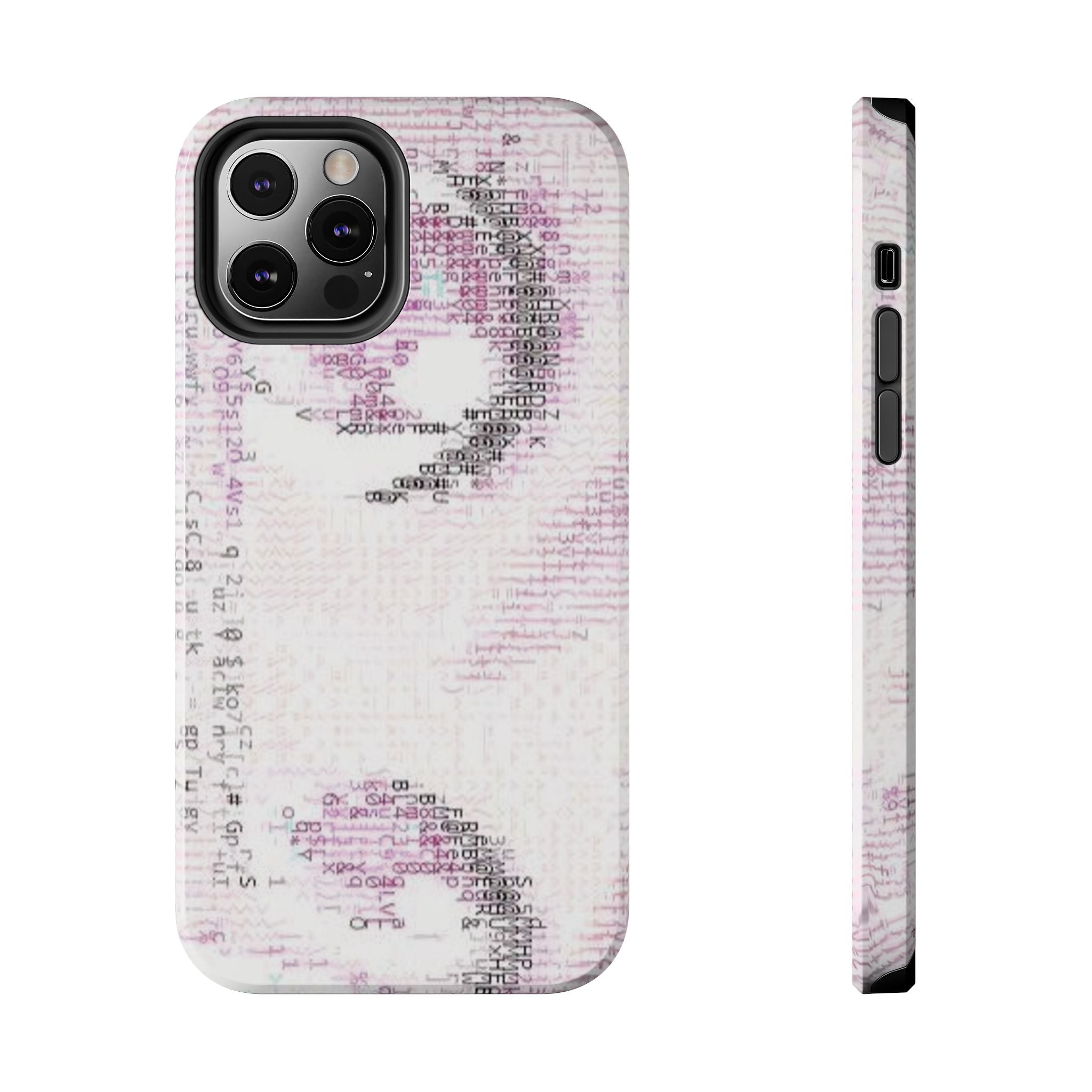 glitch pop phone case