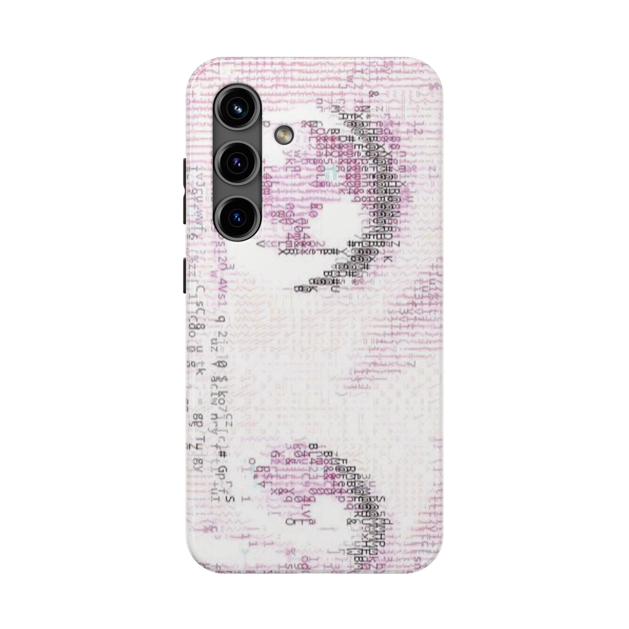 glitch pop phone case