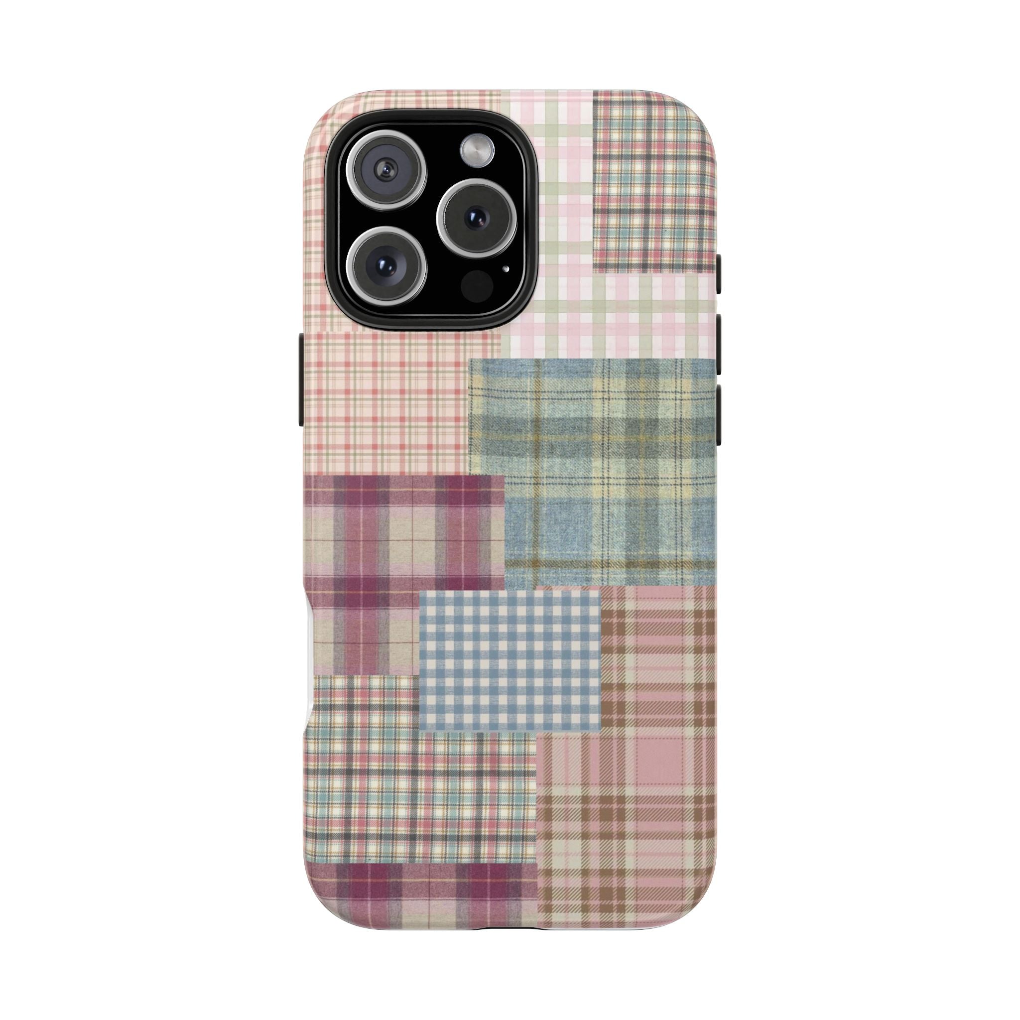 plaid gal phone case
