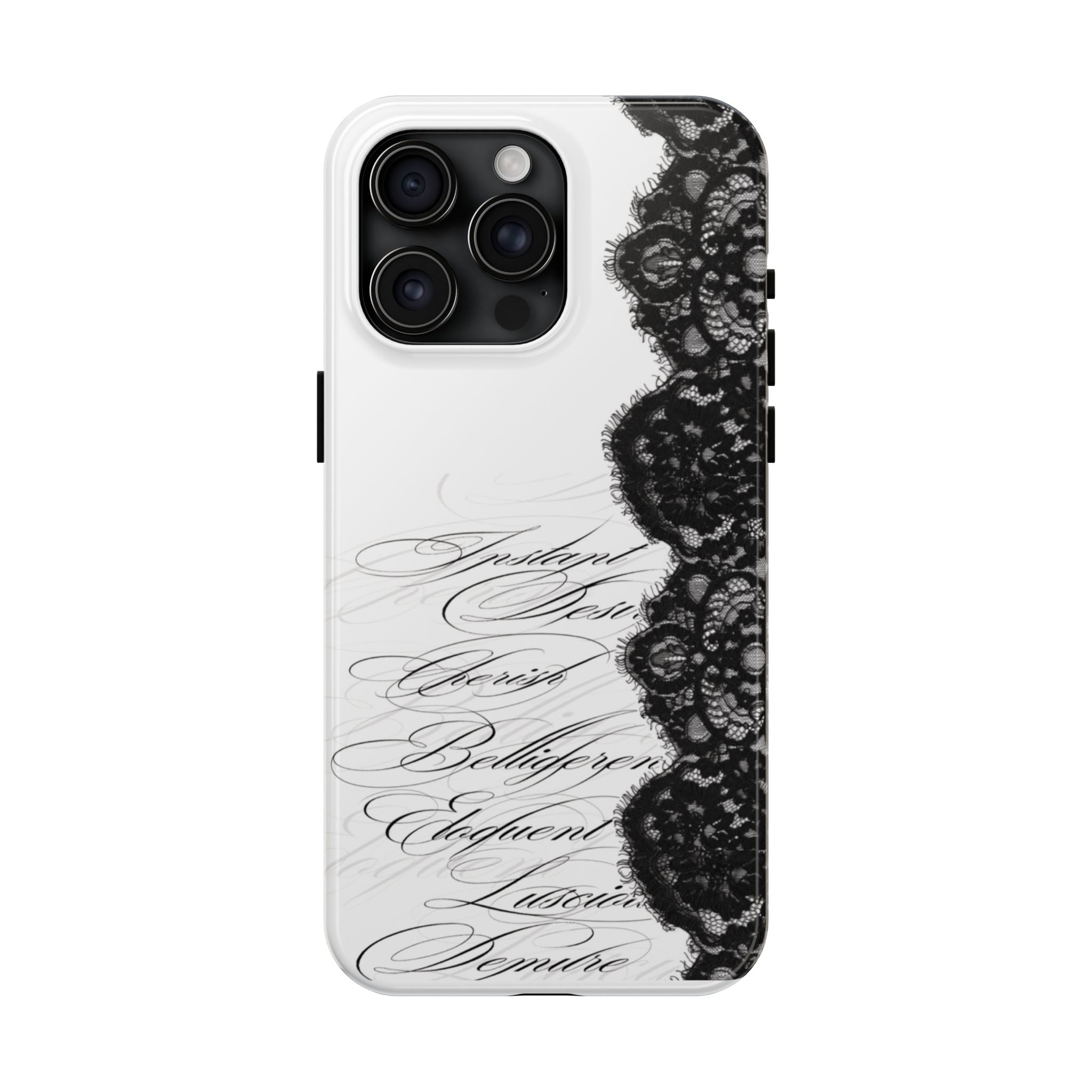 lace up phone case