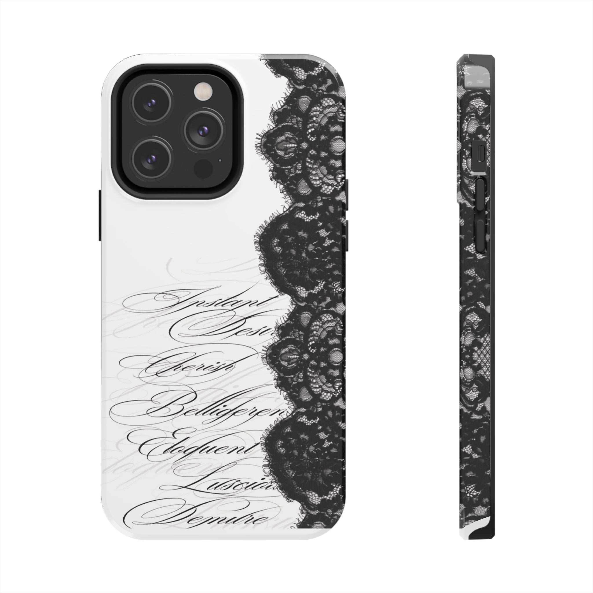 lace up phone case