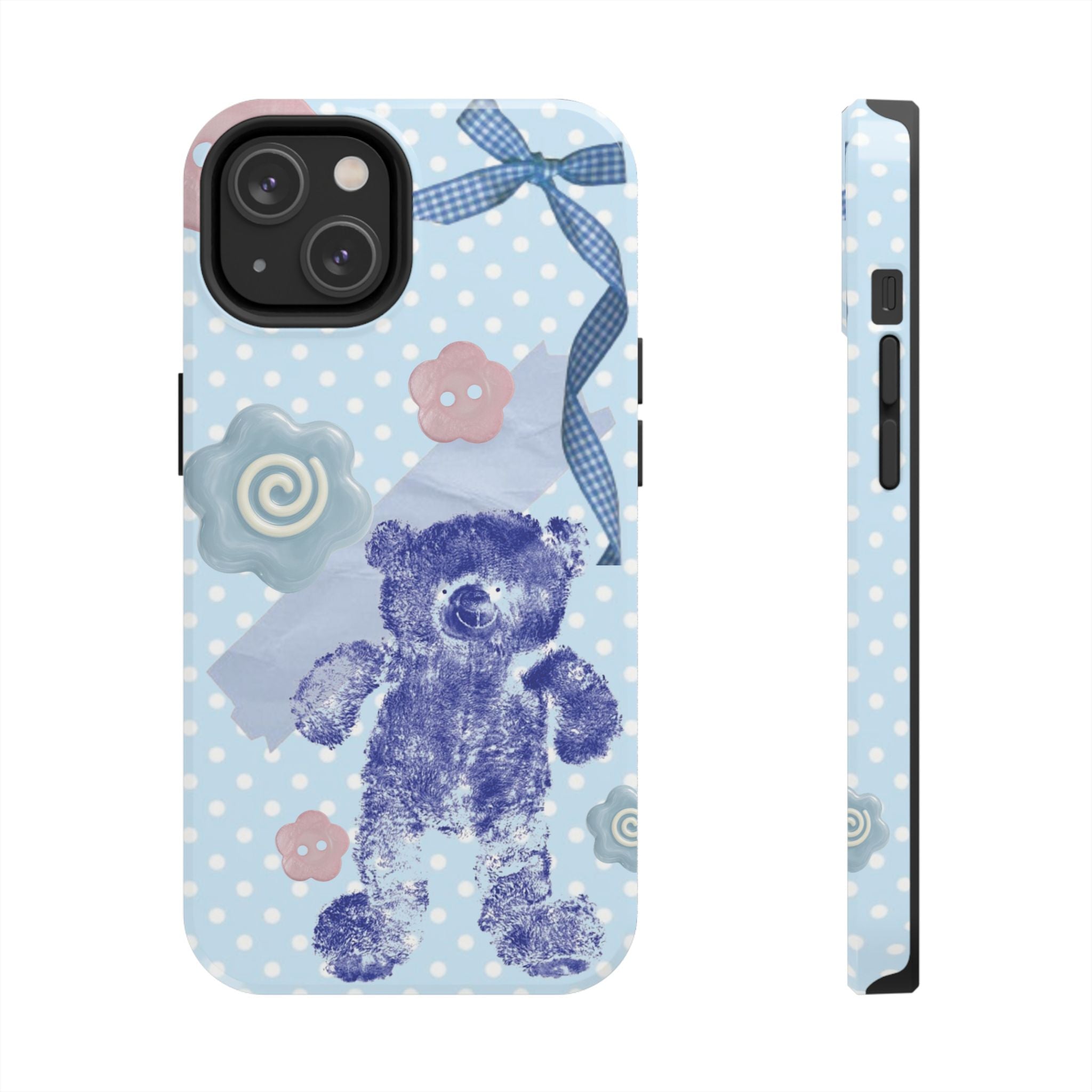 blue bear phone case