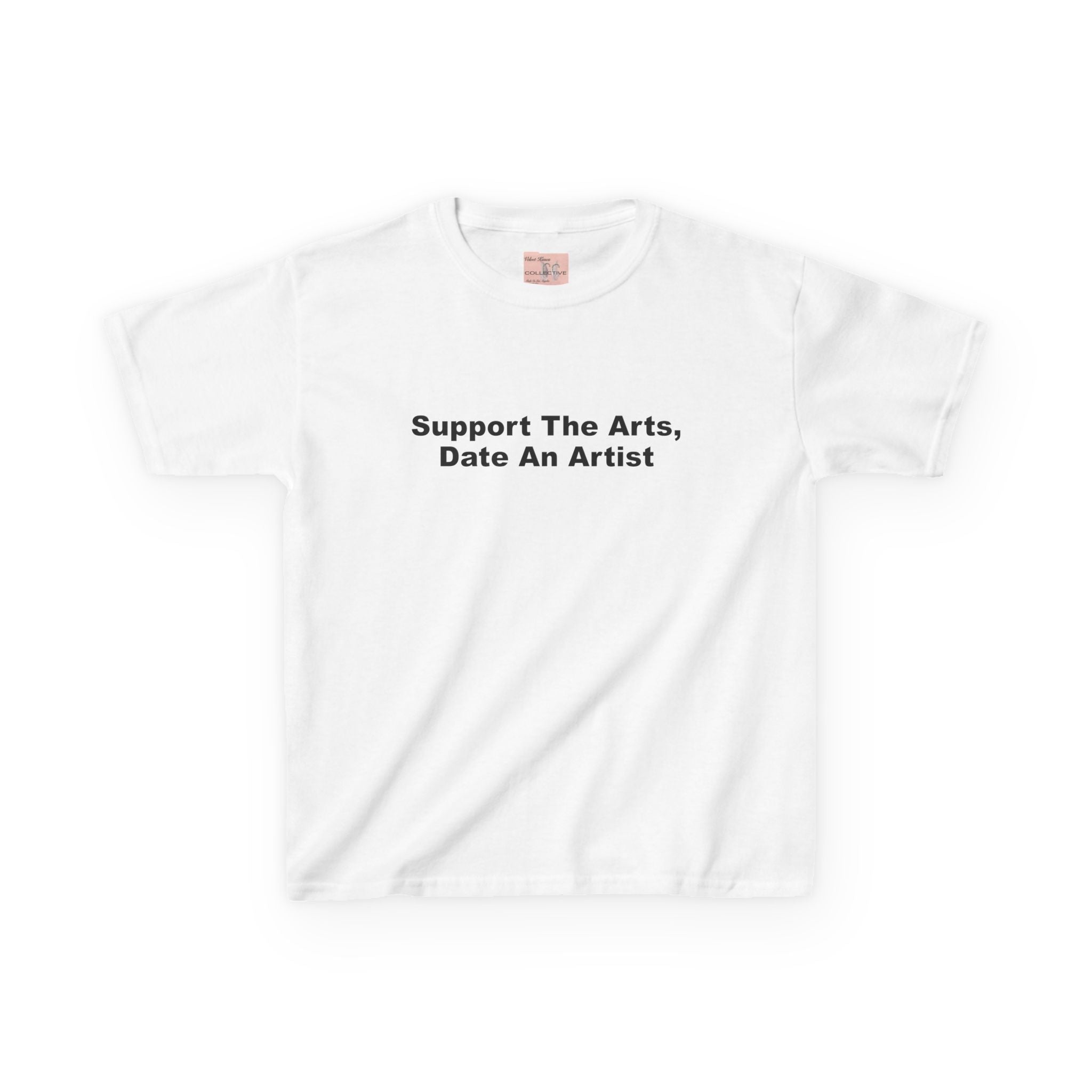 support the arts baby tee