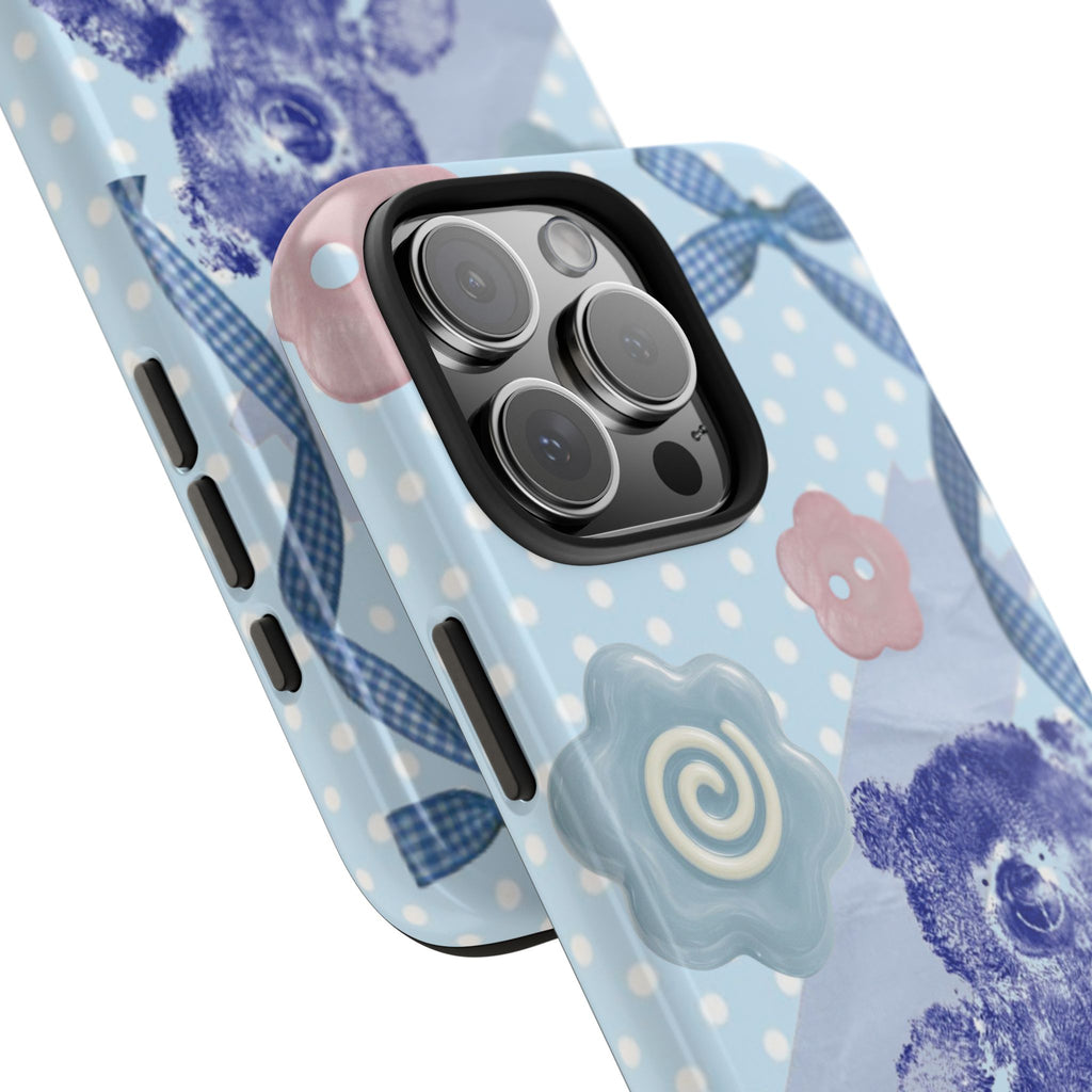 blue bear phone case