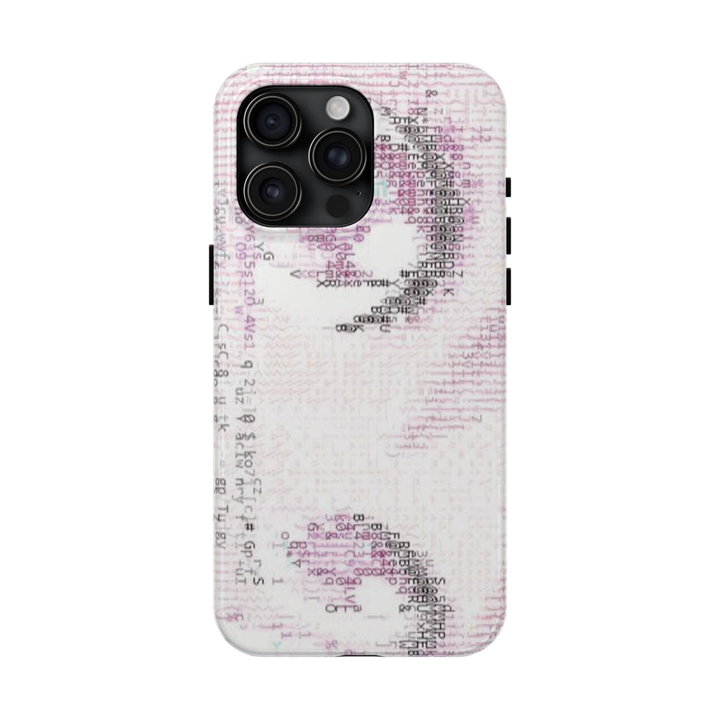 glitch pop phone case