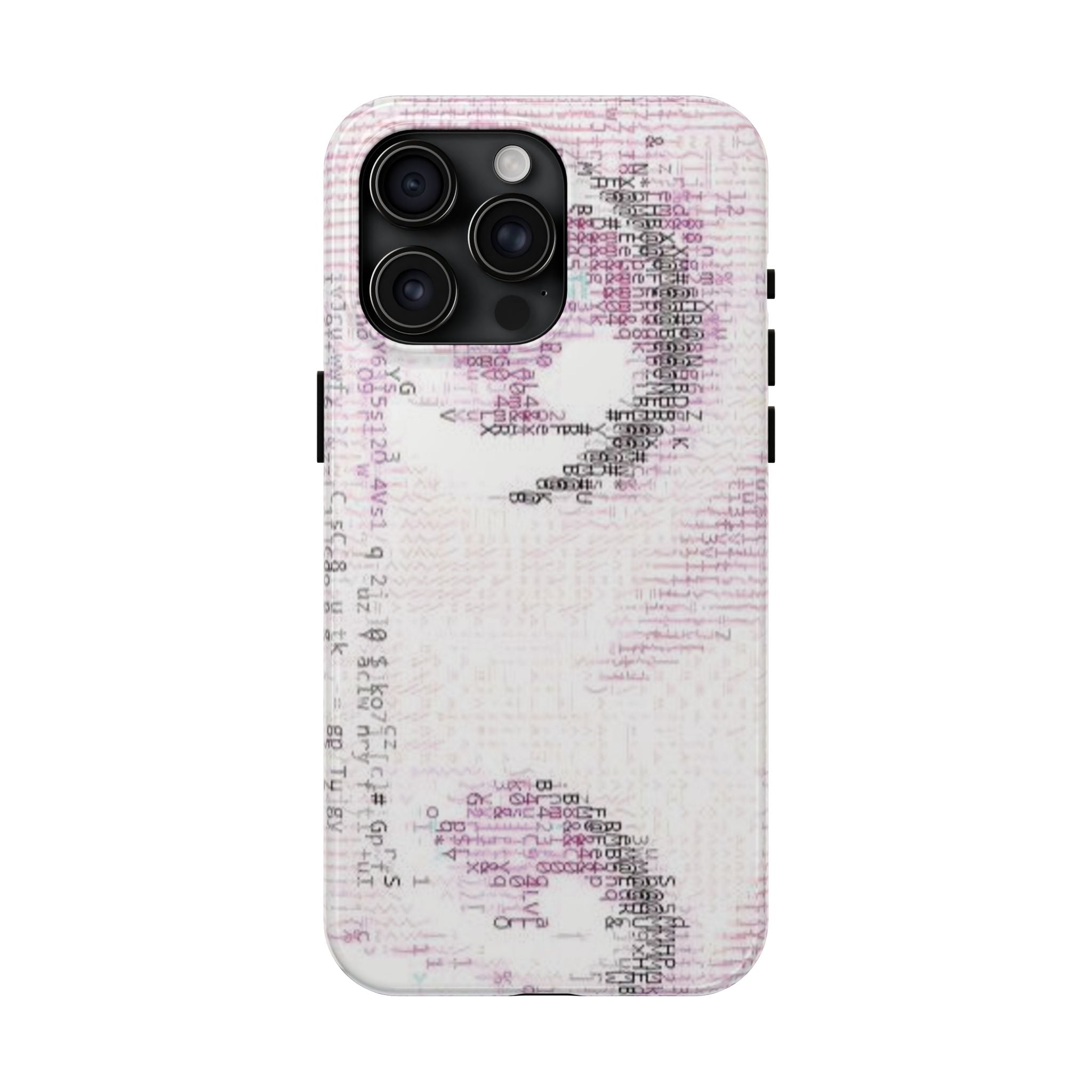 glitch pop phone case
