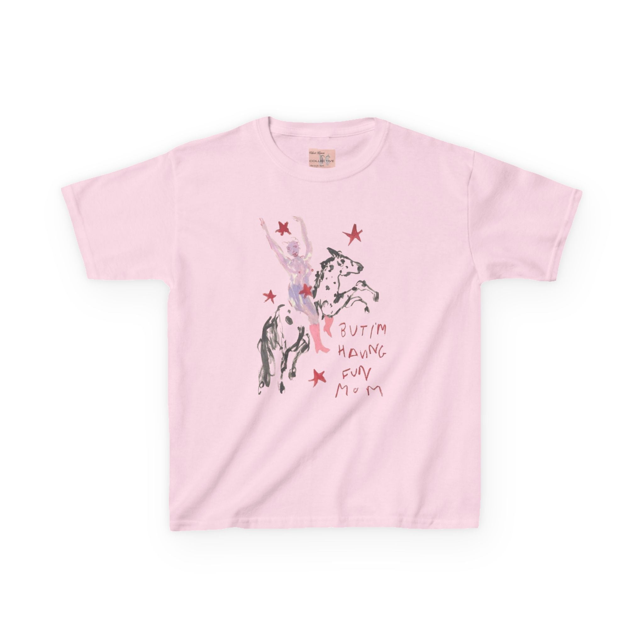 pink club baby tee