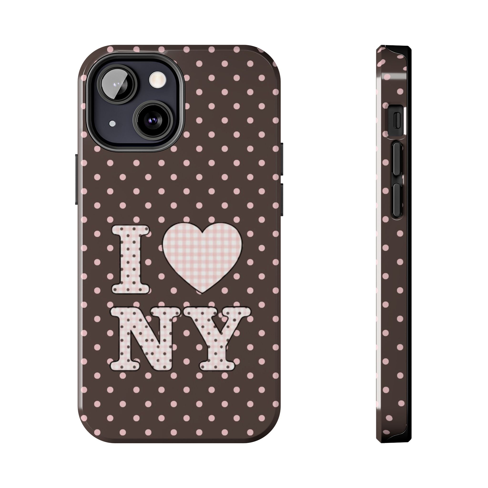 polkadot ny phone case