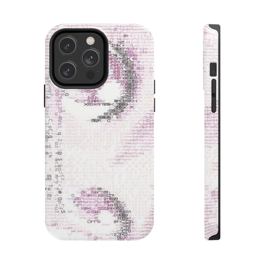 glitch pop phone case