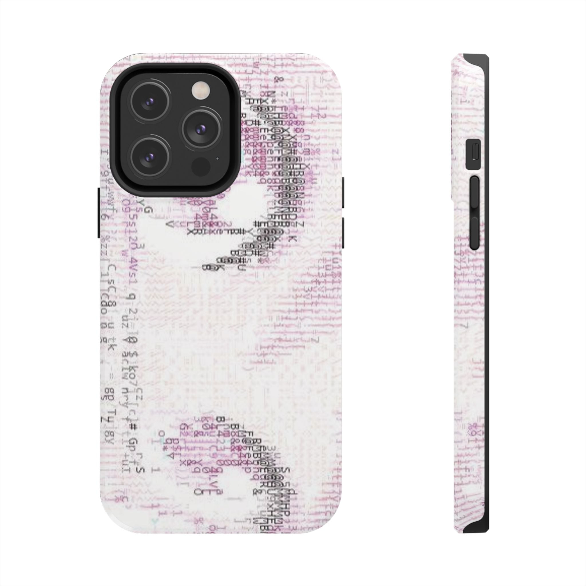 glitch pop phone case