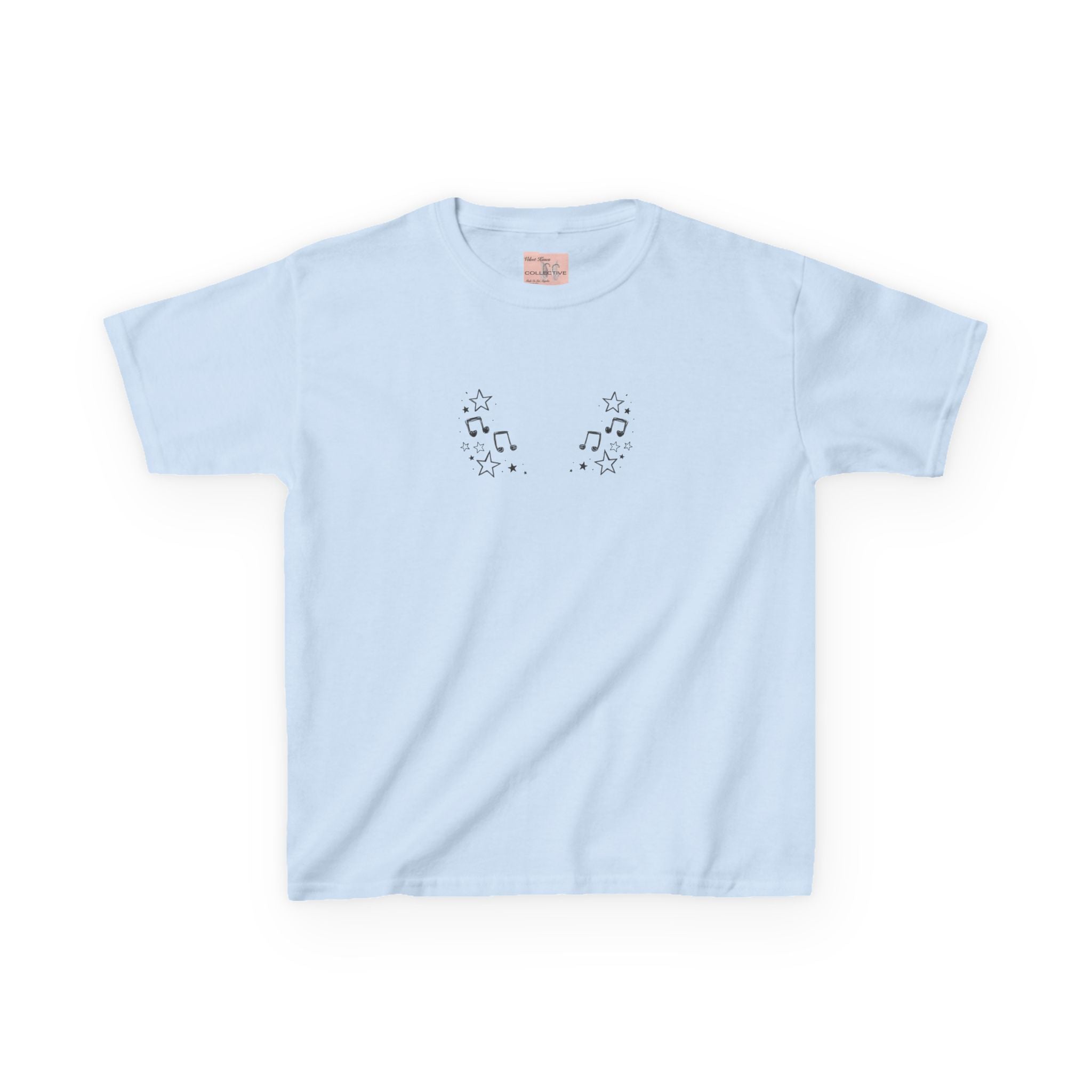 note wings baby tee