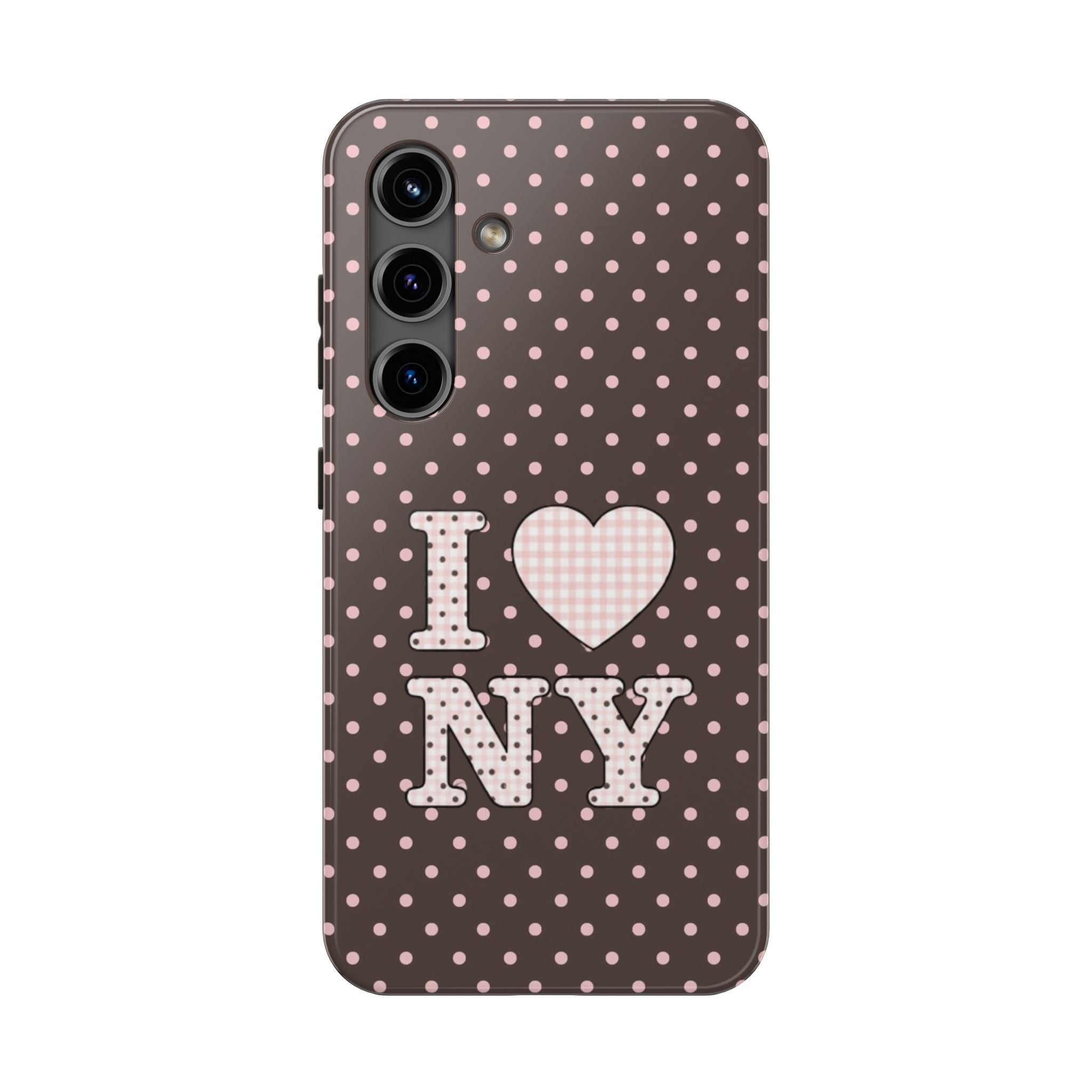 polkadot ny phone case