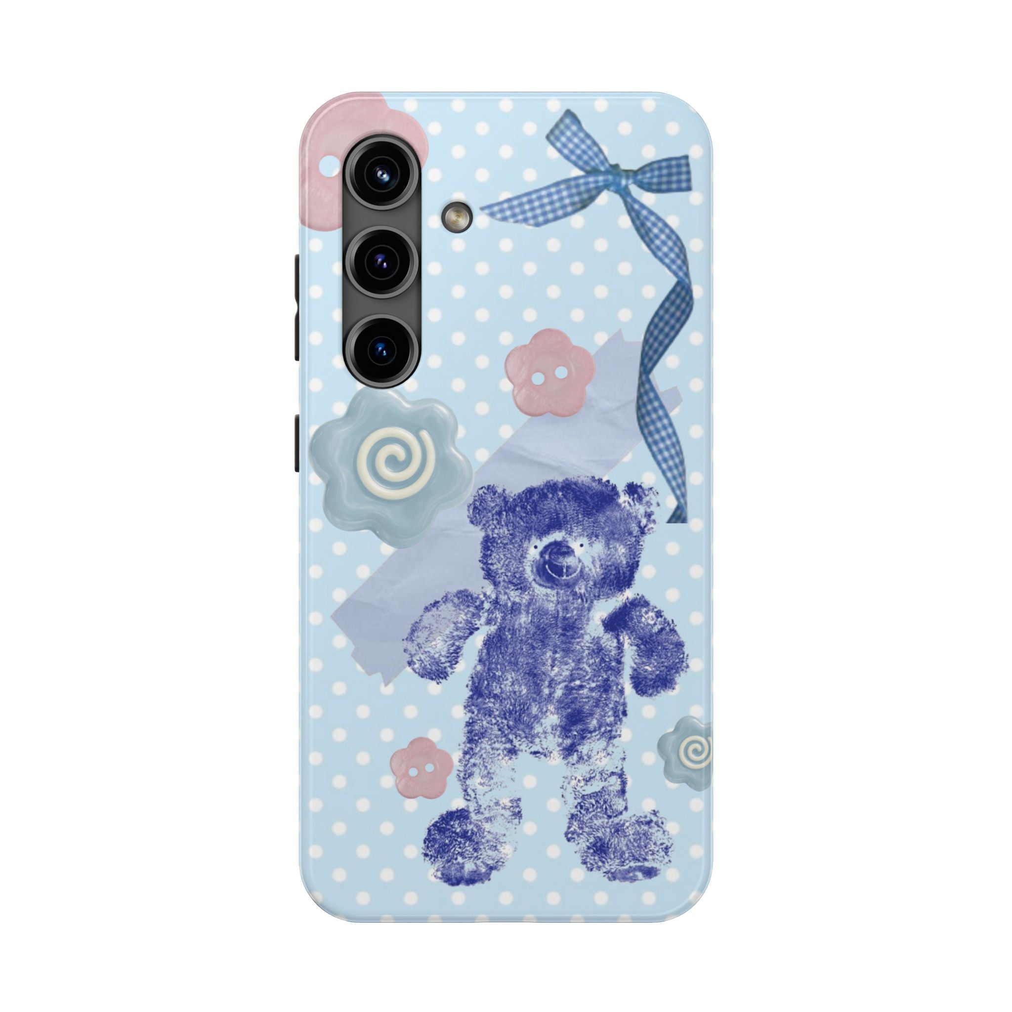 blue bear phone case