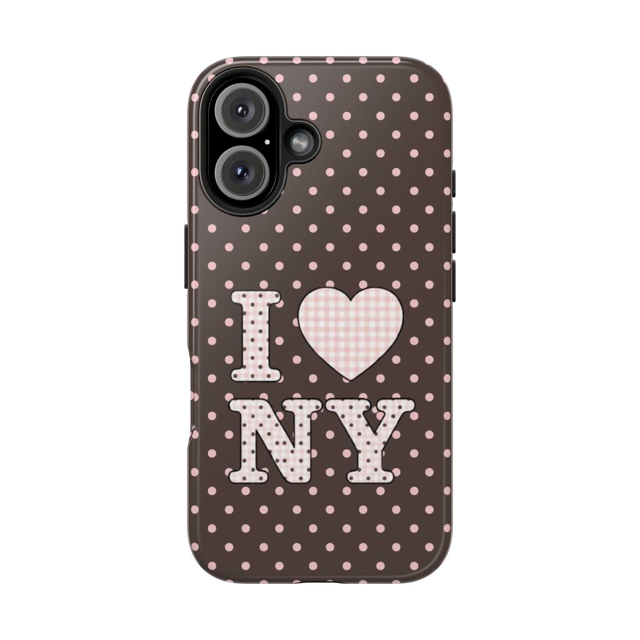 polkadot ny phone case