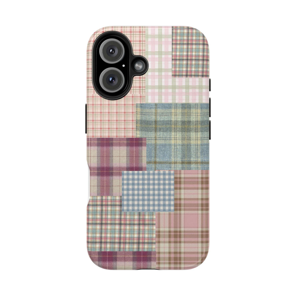 plaid gal phone case