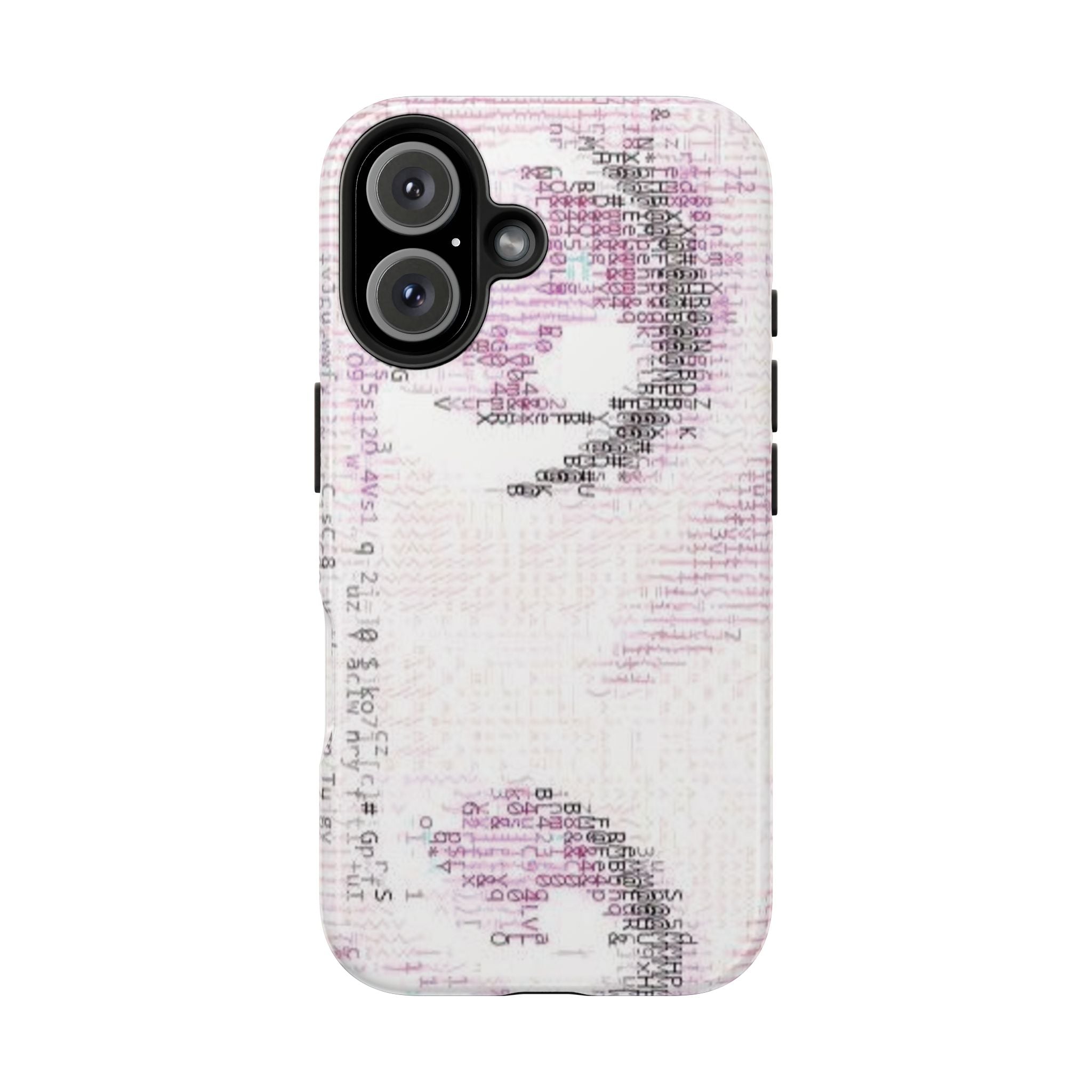 glitch pop phone case