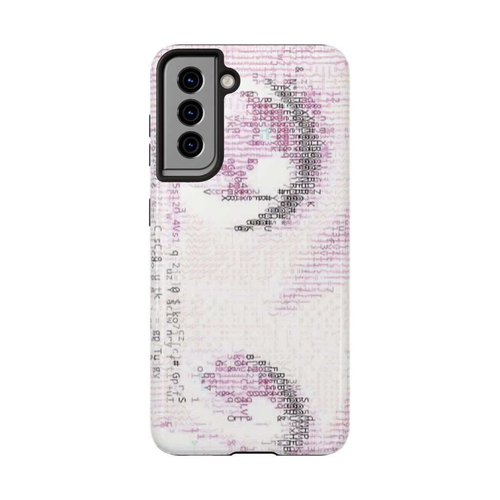 glitch pop phone case