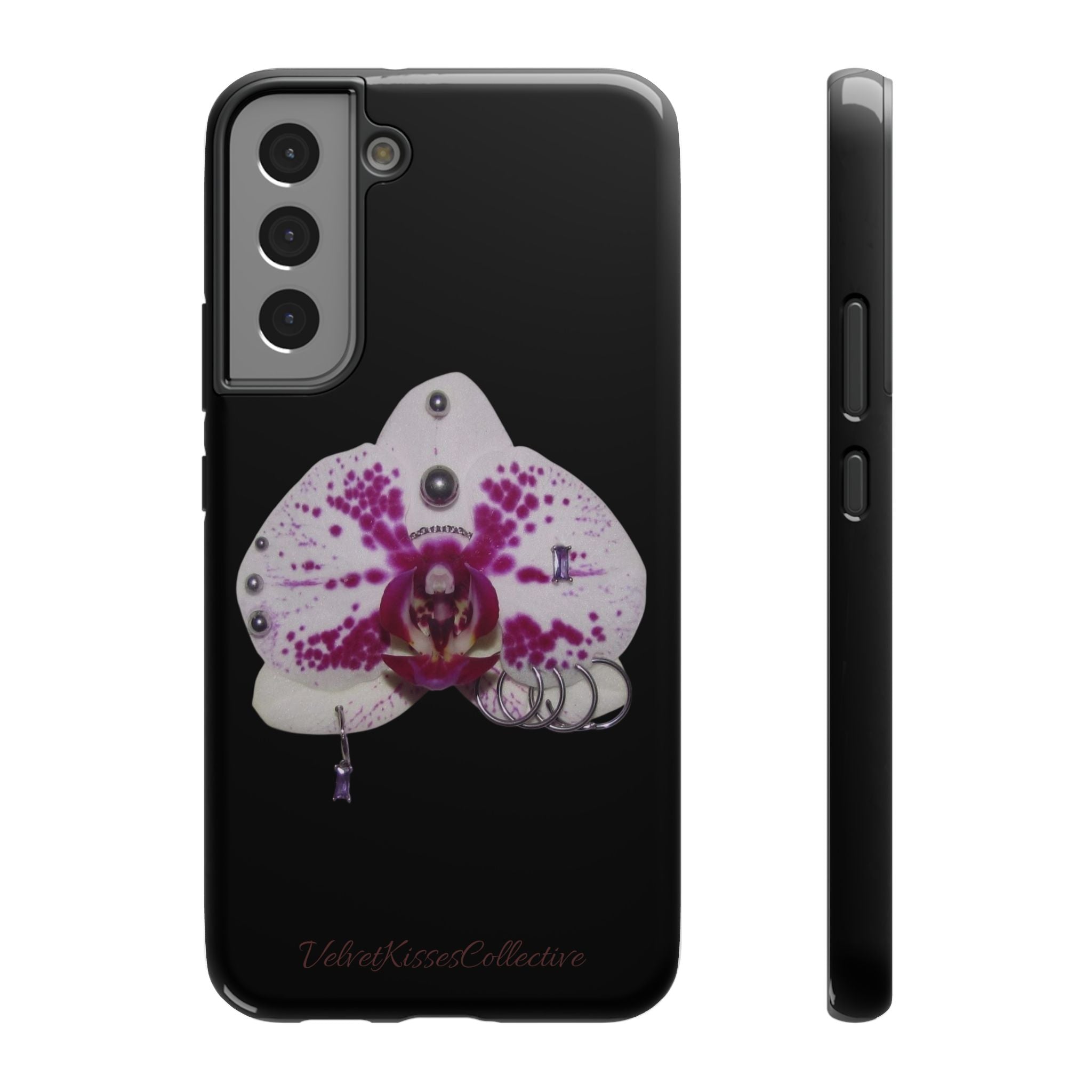 orchid magsafe phone case